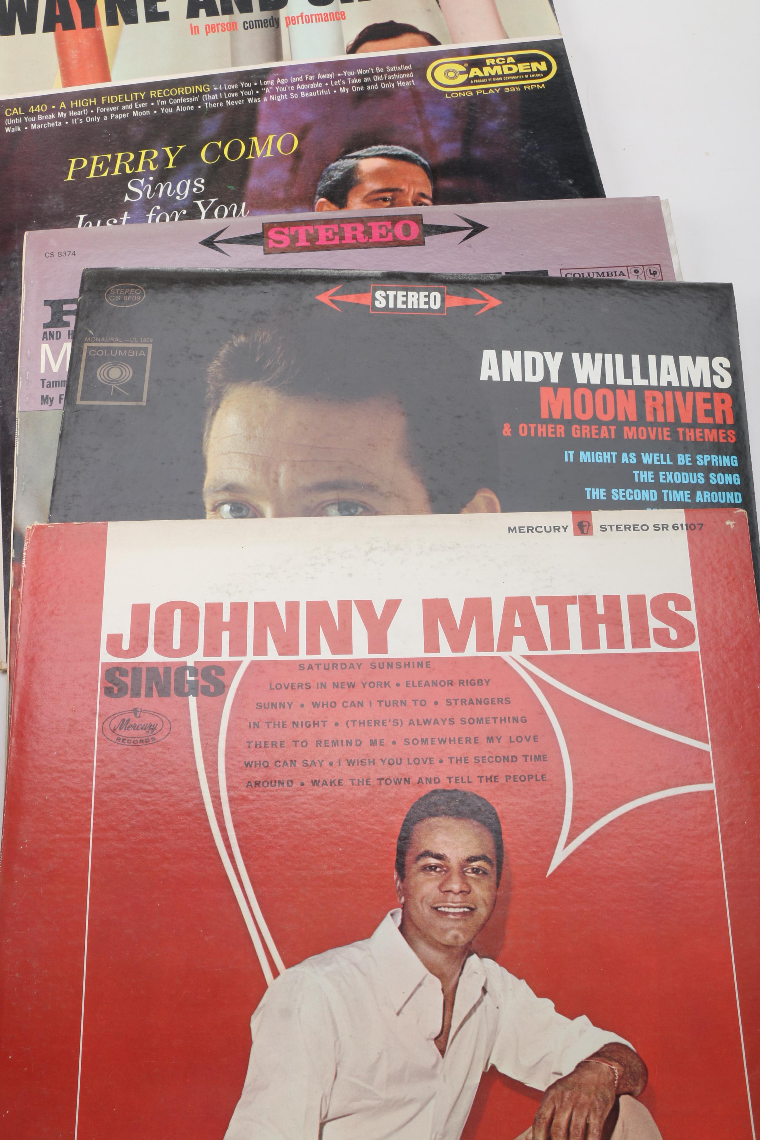 Classic Record Albums Featuring Crooner Style Singers