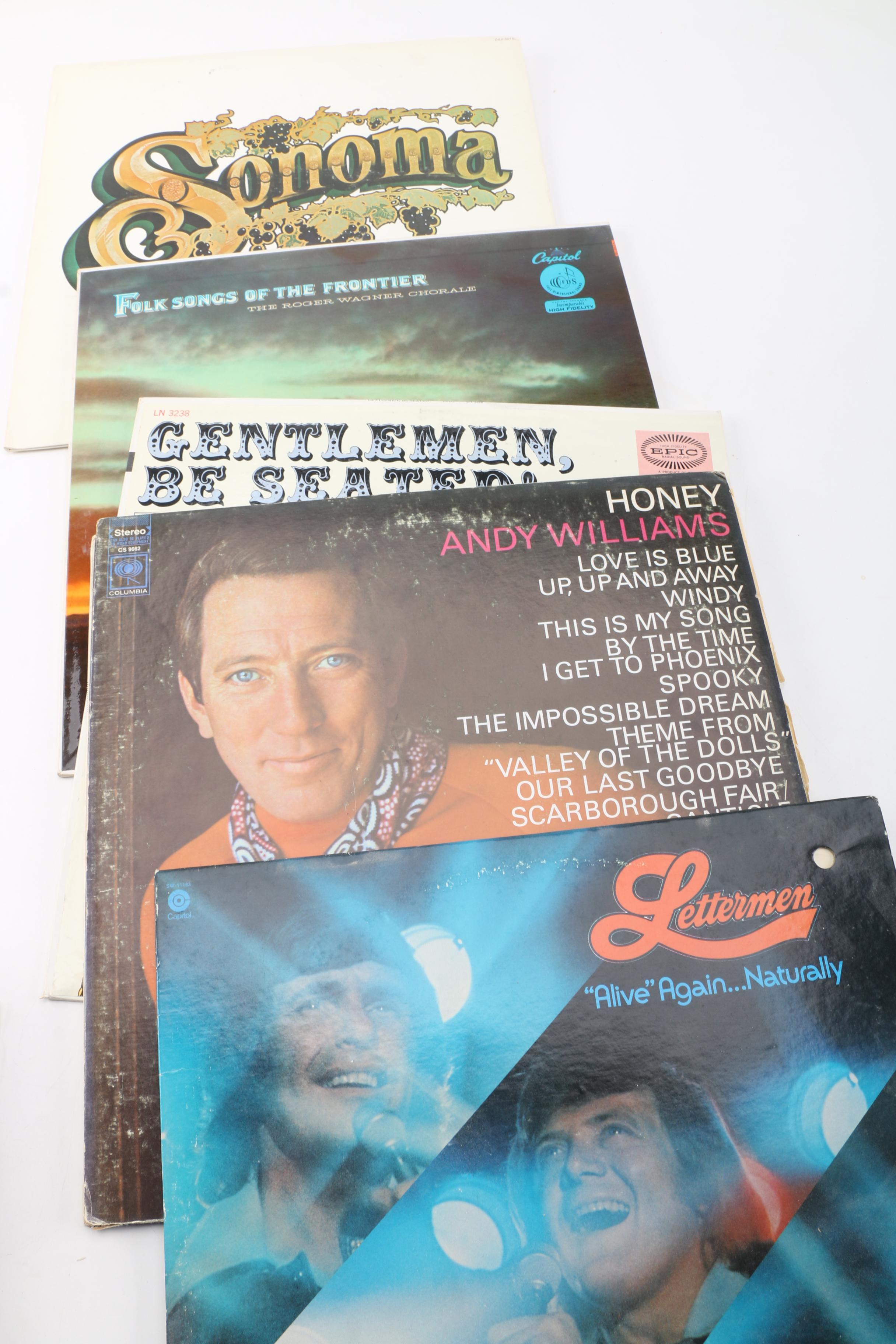 Classic Record Albums Featuring Crooner Style Singers