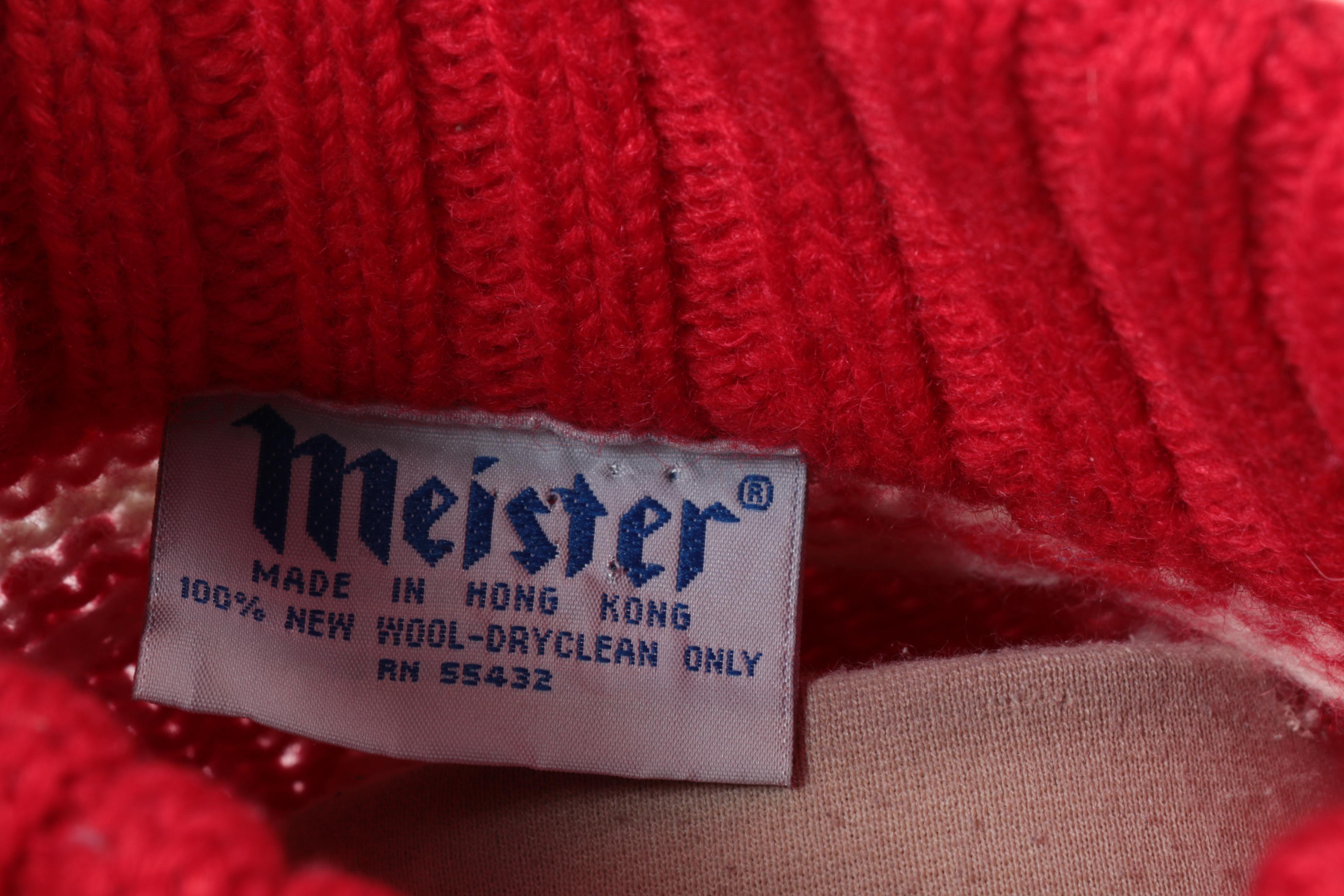 Vintage Men's Wool Sweaters Including Marshall Field & Company and Meister