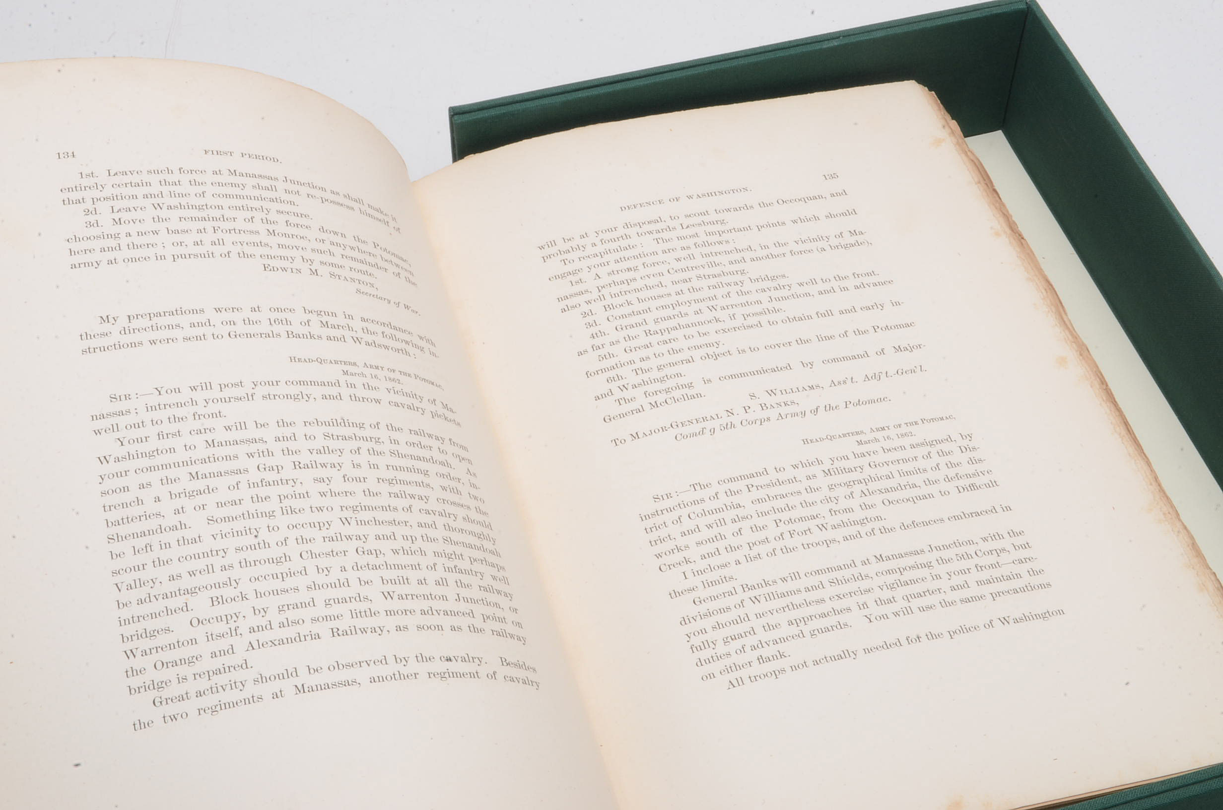 Signed Presentation Copy of George McClellan's "Campaign in Western Virginia"