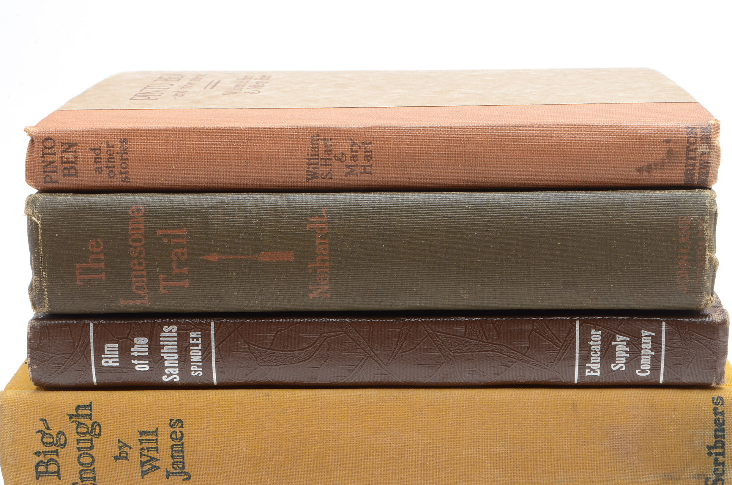 Group of Signed Western Fiction Hardcovers