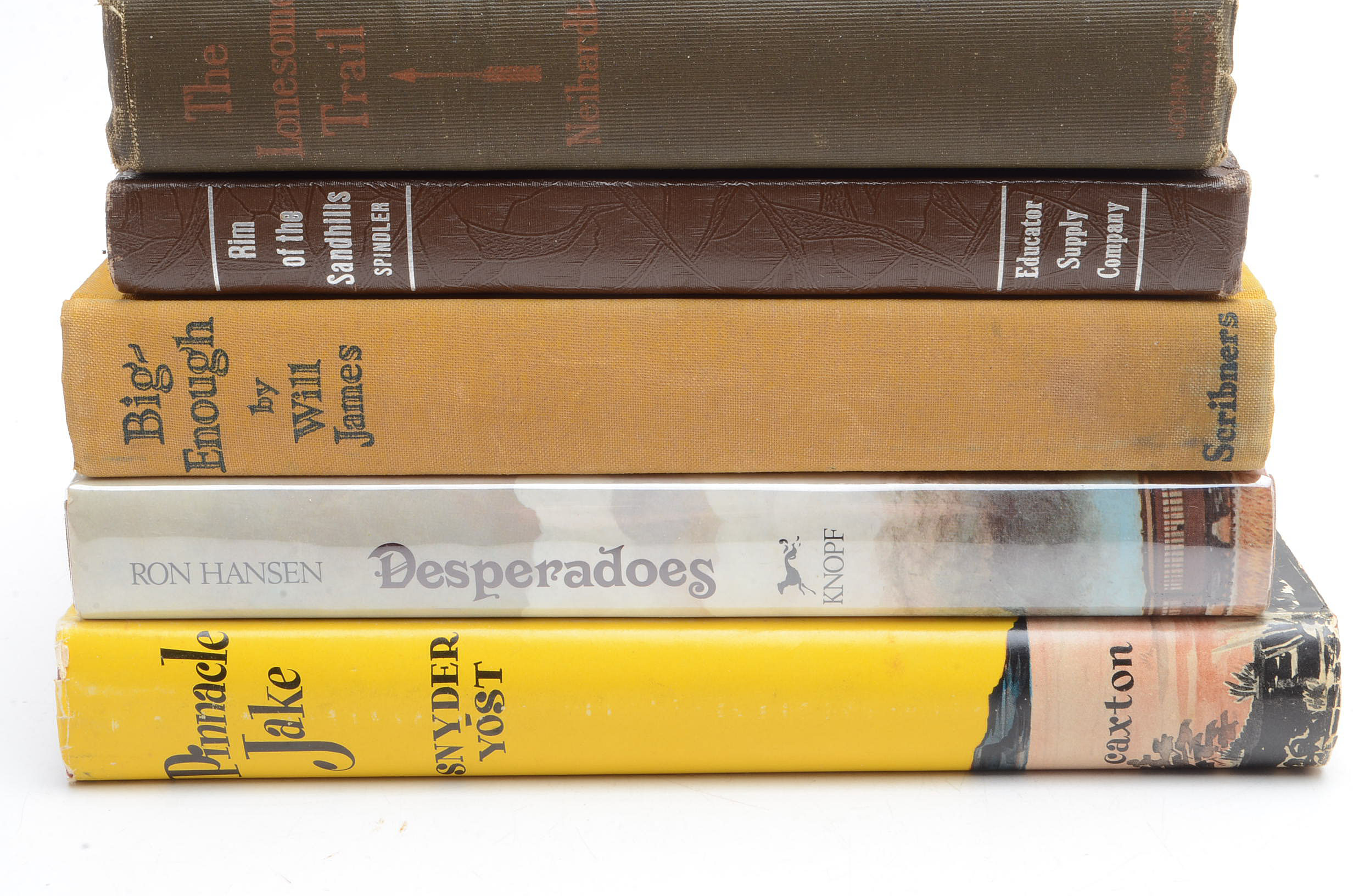 Group of Signed Western Fiction Hardcovers