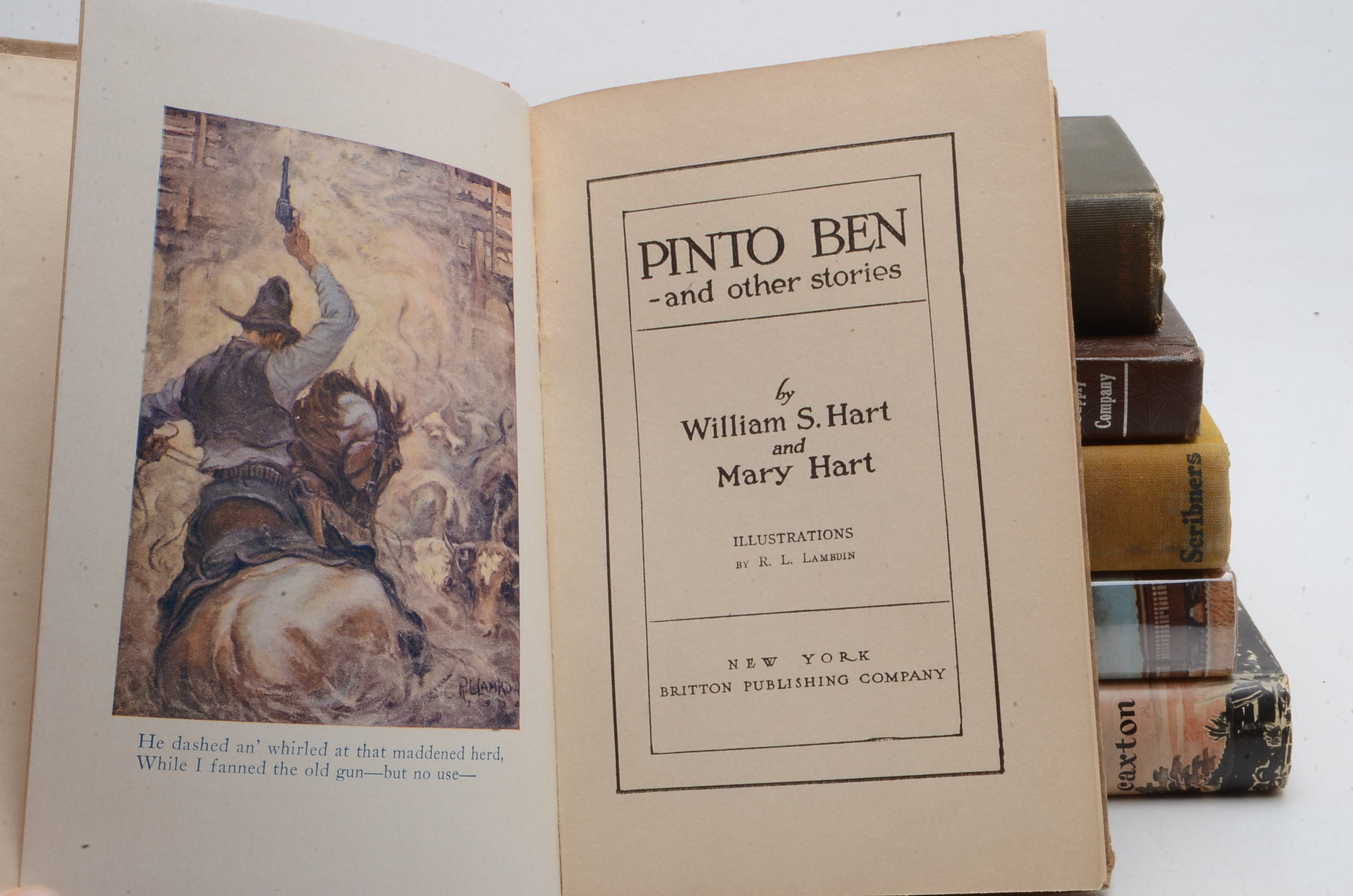 Group of Signed Western Fiction Hardcovers