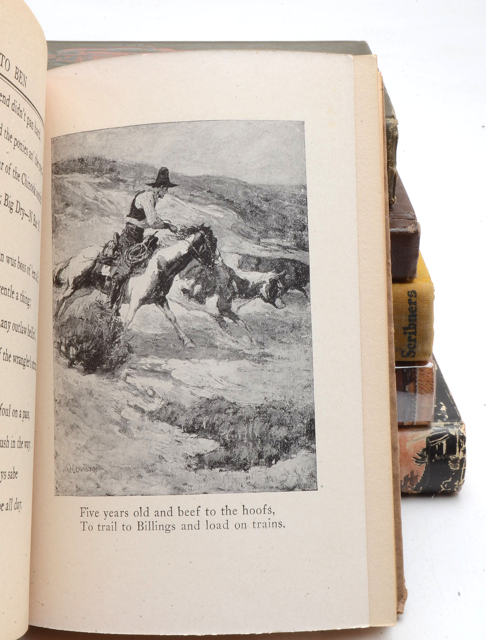 Group of Signed Western Fiction Hardcovers