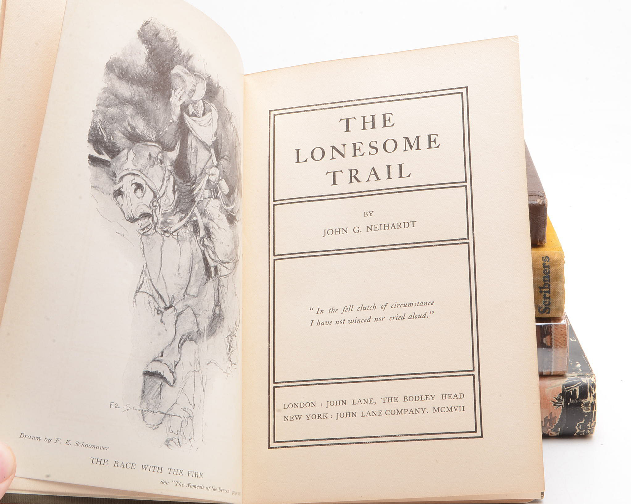 Group of Signed Western Fiction Hardcovers