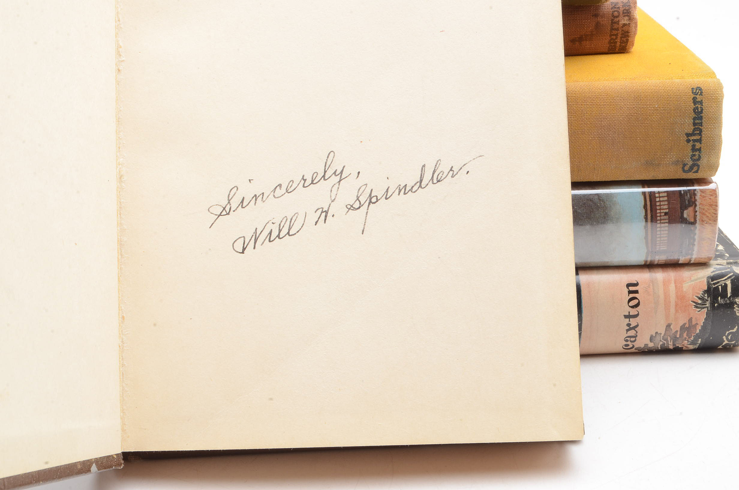 Group of Signed Western Fiction Hardcovers