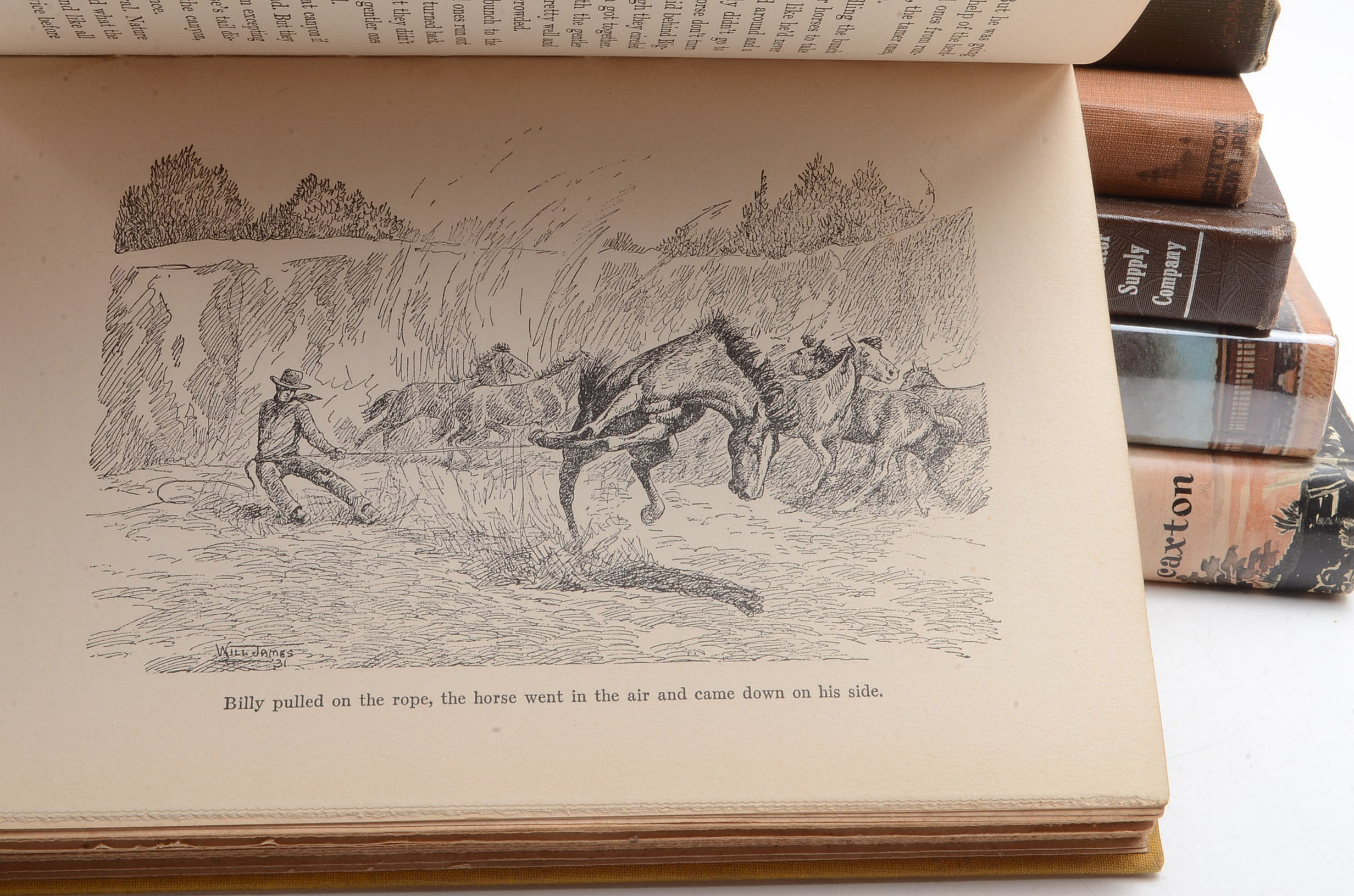 Group of Signed Western Fiction Hardcovers