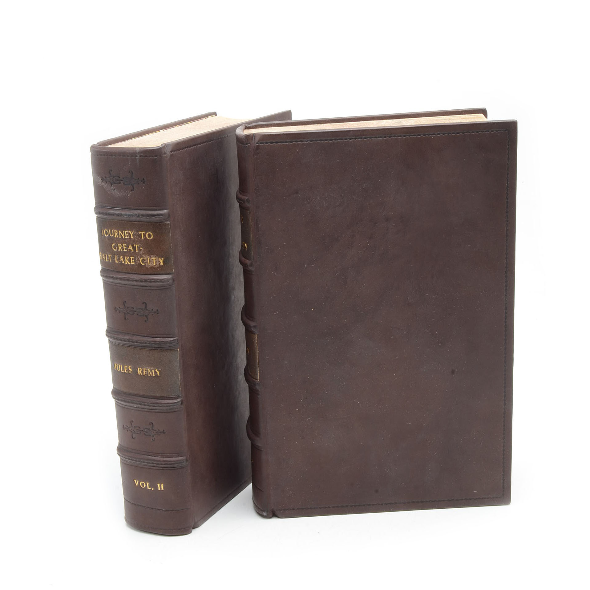 1861 First Edition "Journey to Great Salt Lake City" in Two Volumes