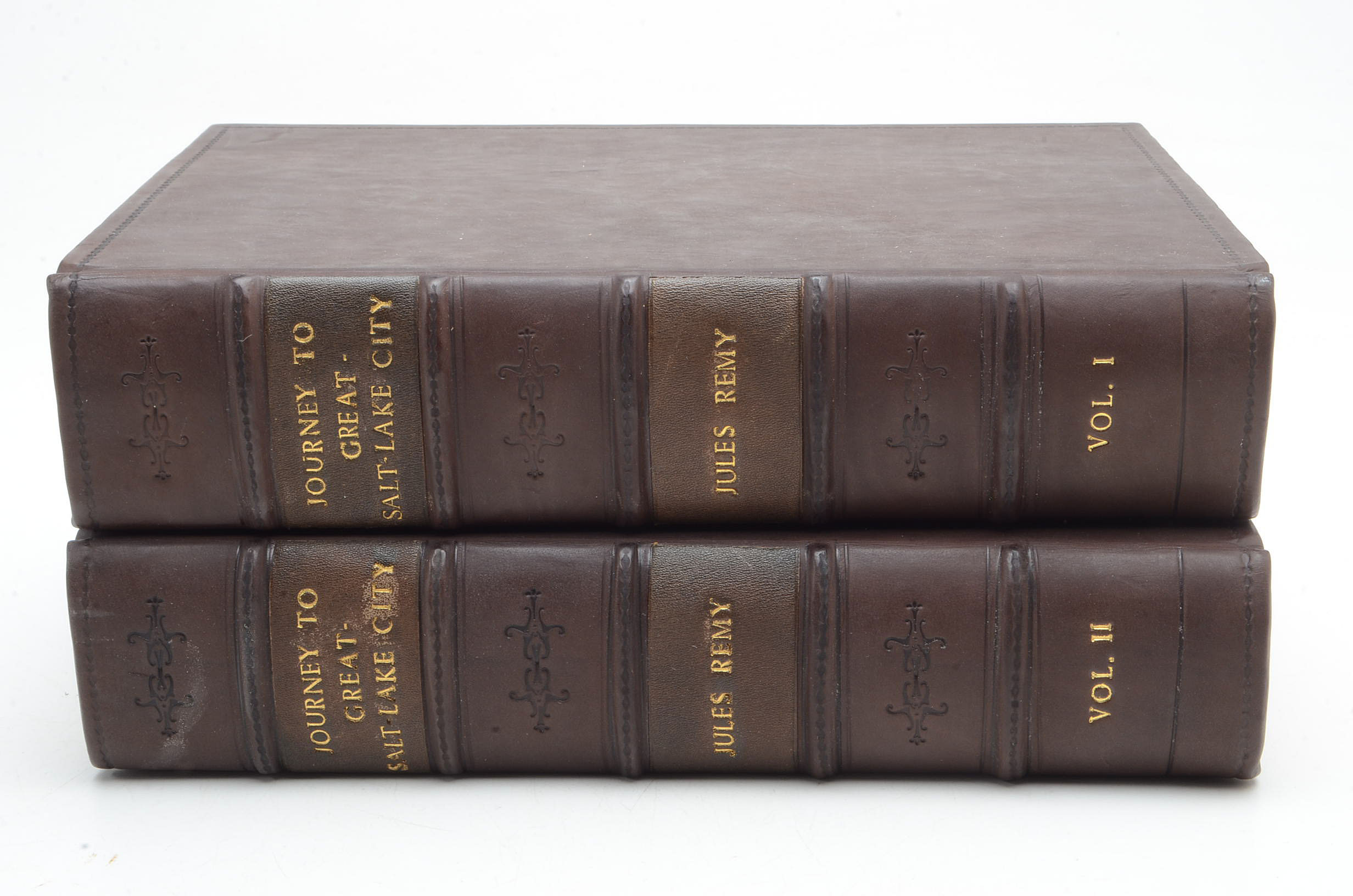 1861 First Edition "Journey to Great Salt Lake City" in Two Volumes