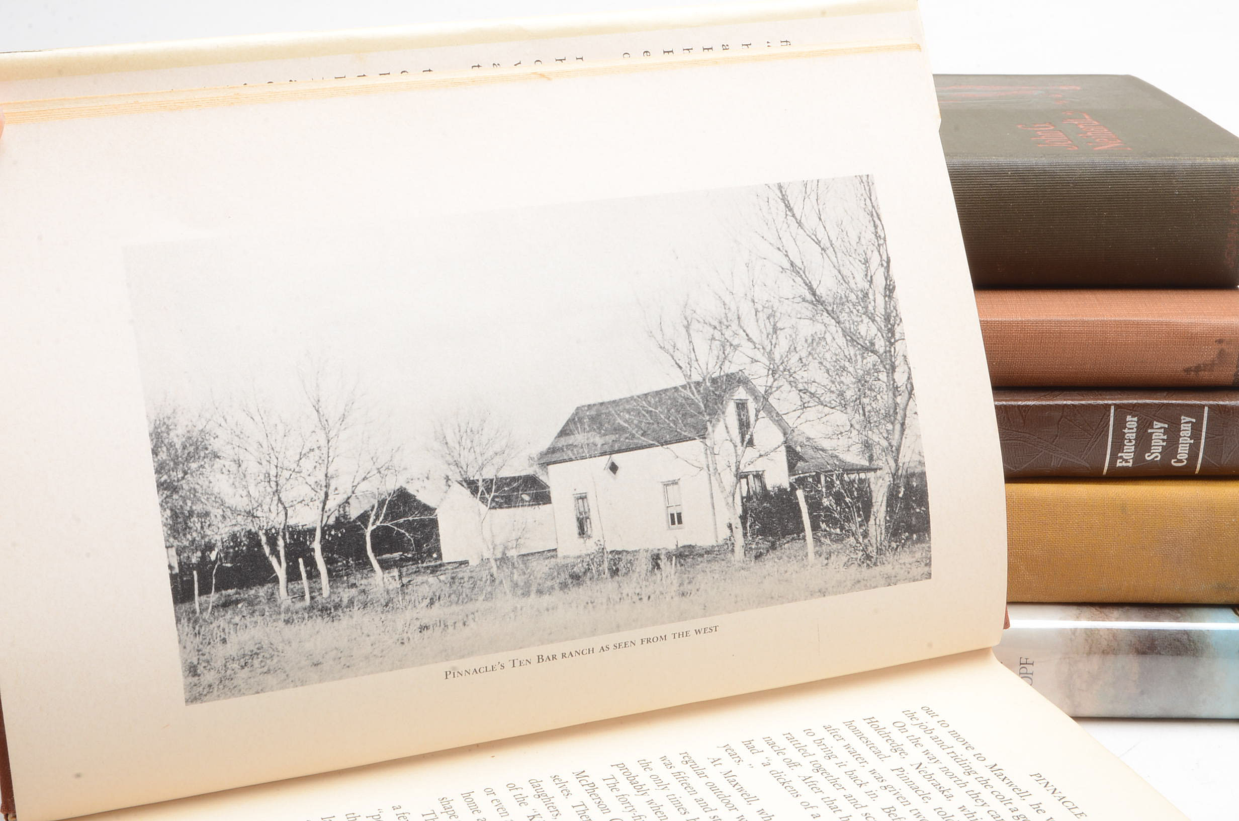 Group of Signed Western Fiction Hardcovers