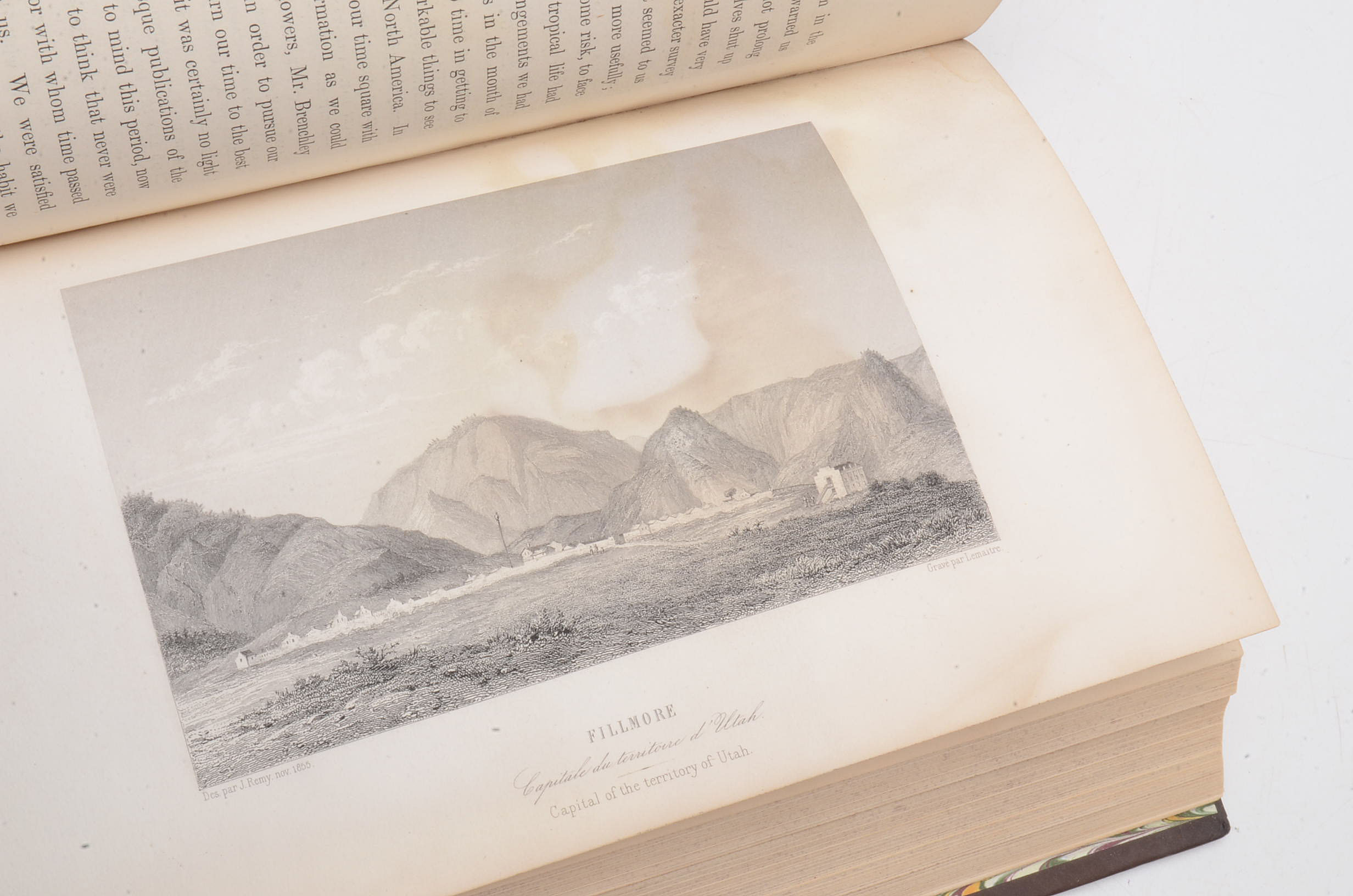 1861 First Edition "Journey to Great Salt Lake City" in Two Volumes