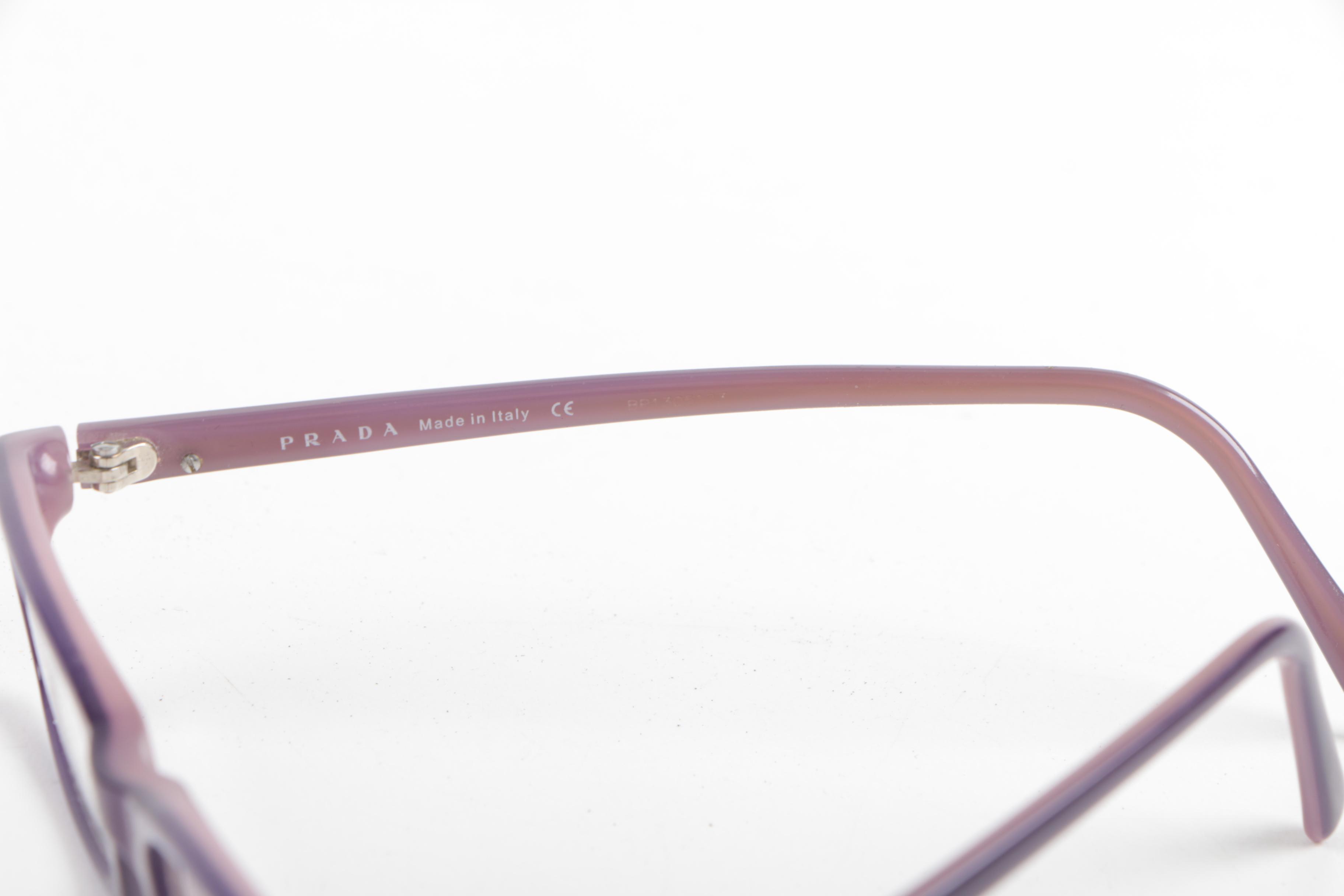 Prada Purple Prescription Eyeglasses