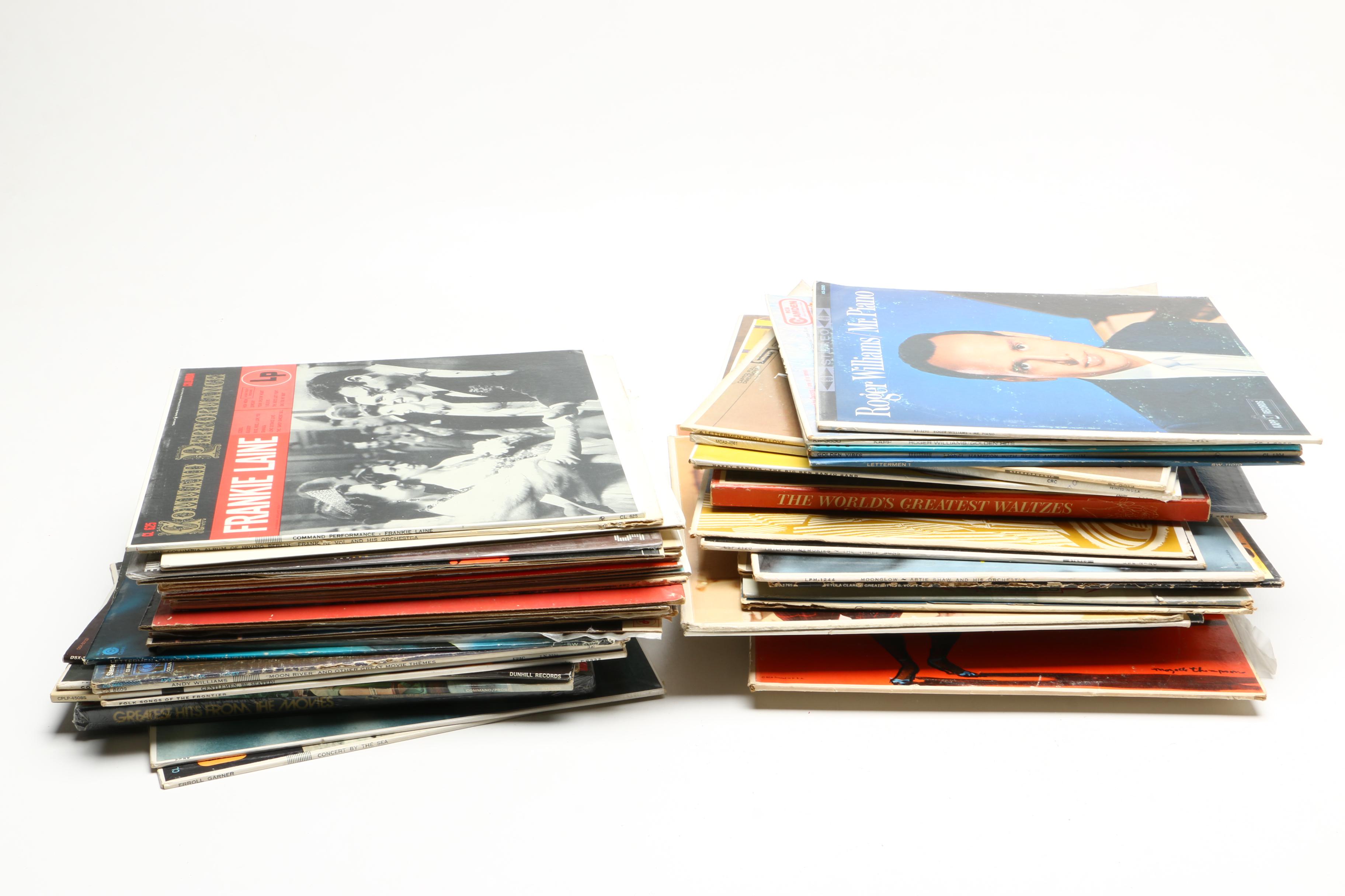 Classic Record Albums Featuring Crooner Style Singers