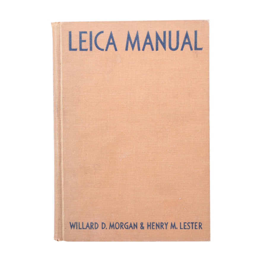 1951 "Leica Manual" by Willard D. Morgan and Henry M. Lester