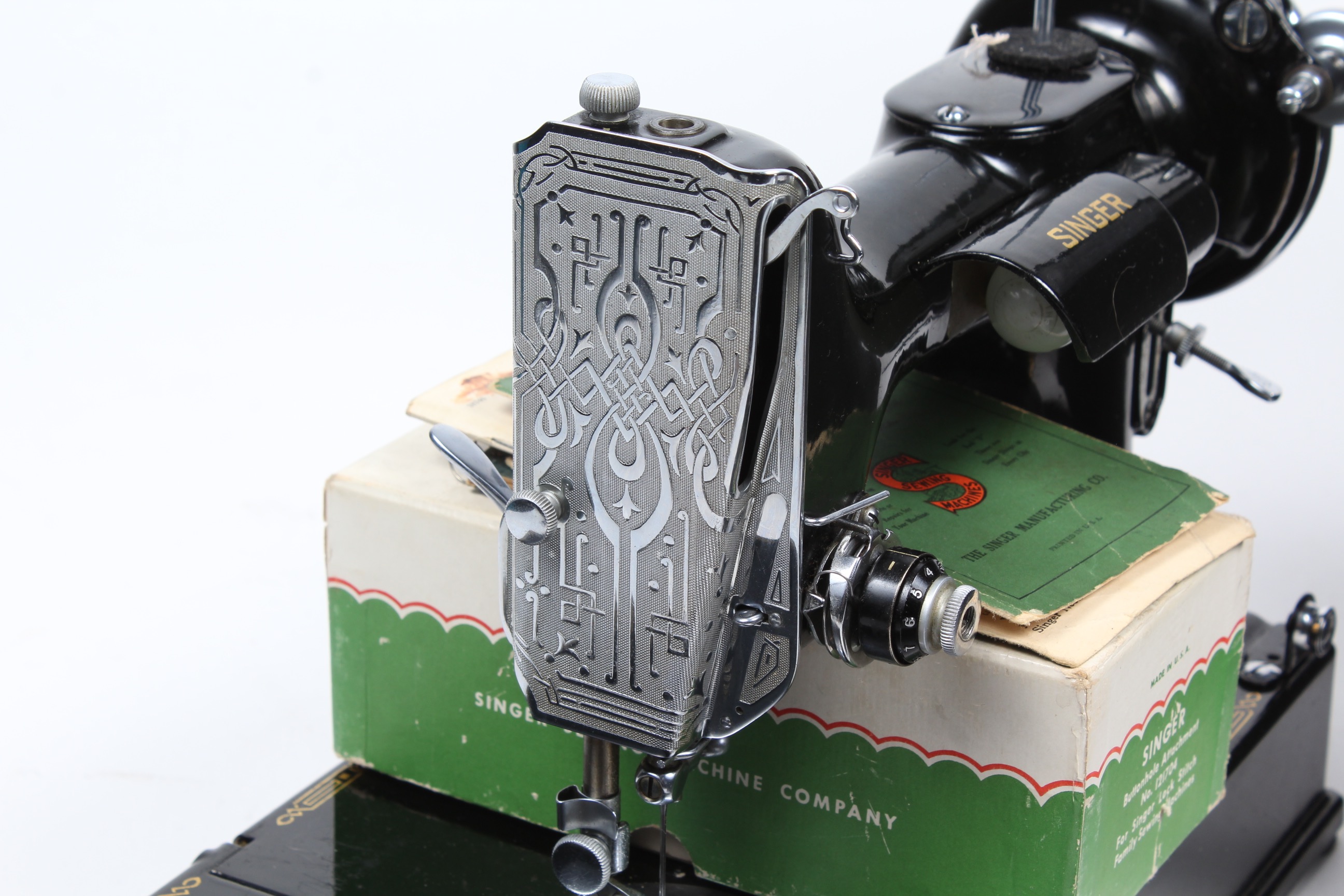 1938 Singer Portable Electric Sewing Machine