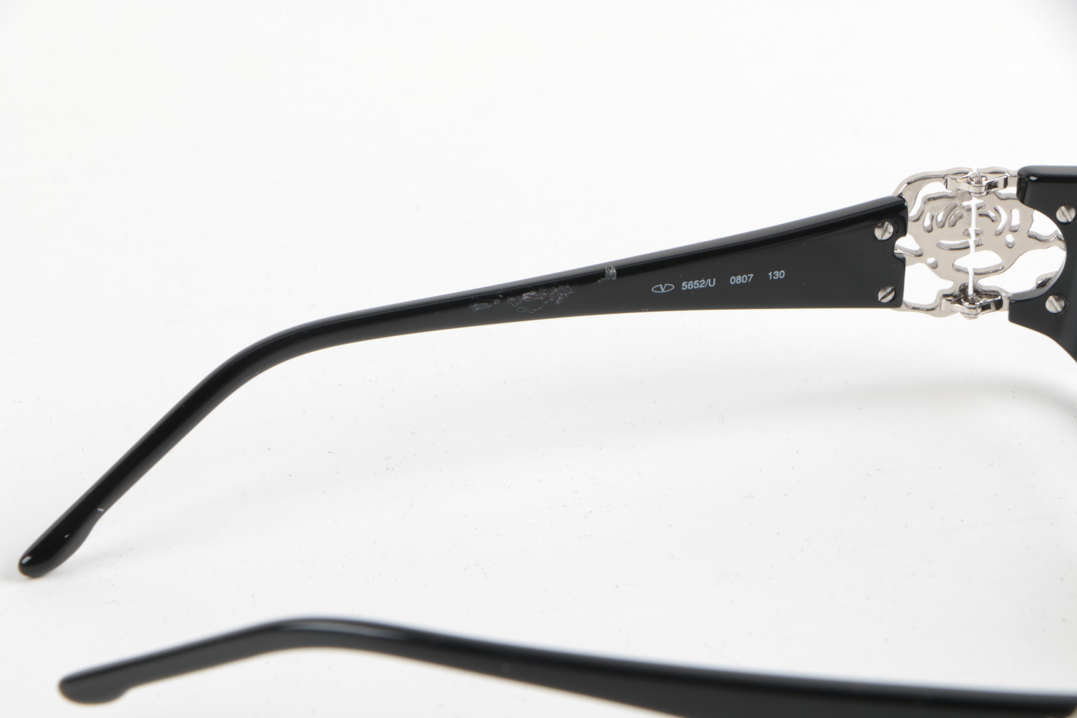 Valentino 5652/U Rose and Rhinestone Eyeglass Frames