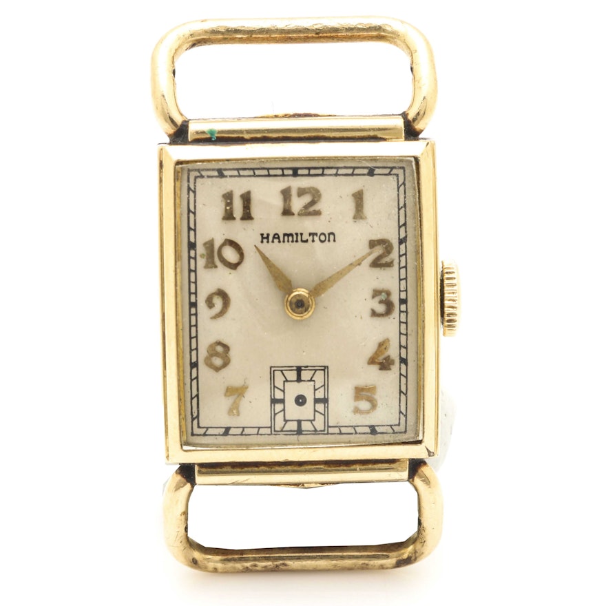 Hamilton Gold Filled Watch Head