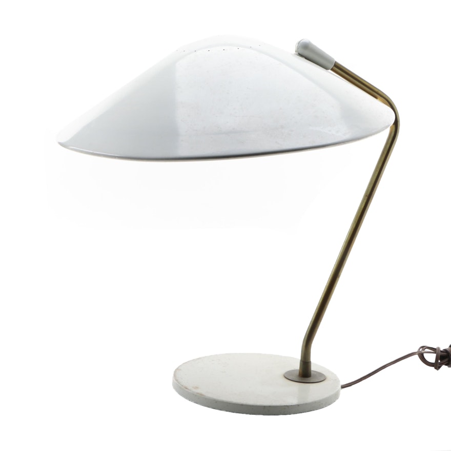 Mid Century Modern Table Lamp by Gerald Thurston for Lightolier