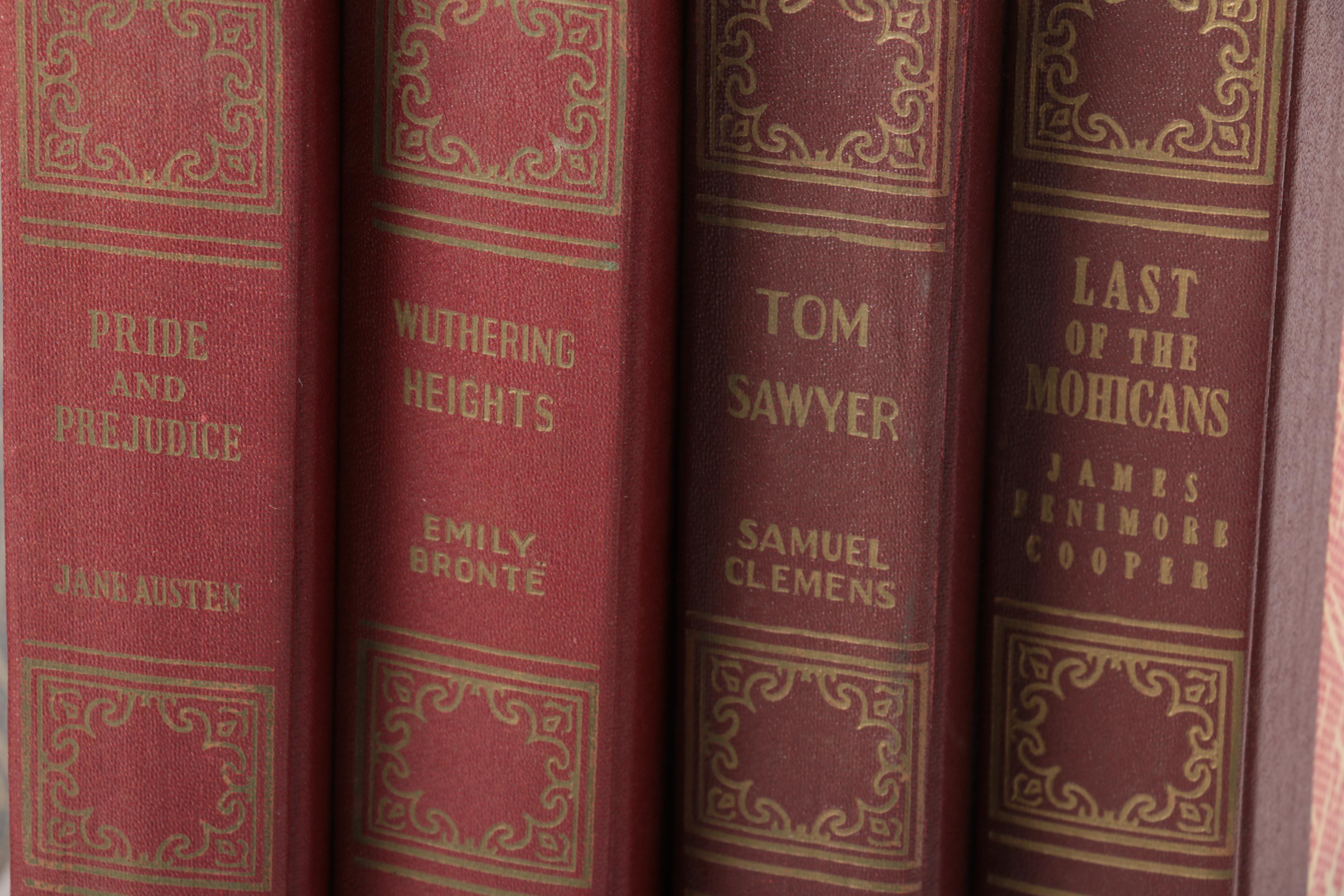 "The World's Popular Classics" Art Type Edition Multi-Volume Set