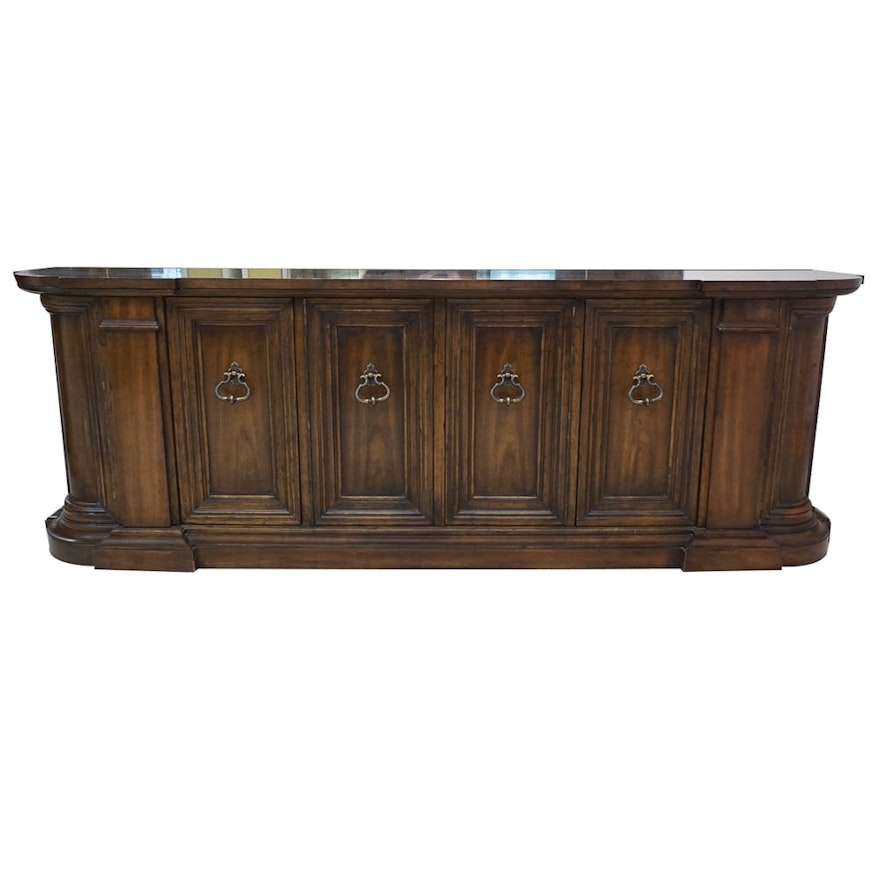 "Grand Tour" Neoclassical Style Walnut Buffet from Drexel-Heritage