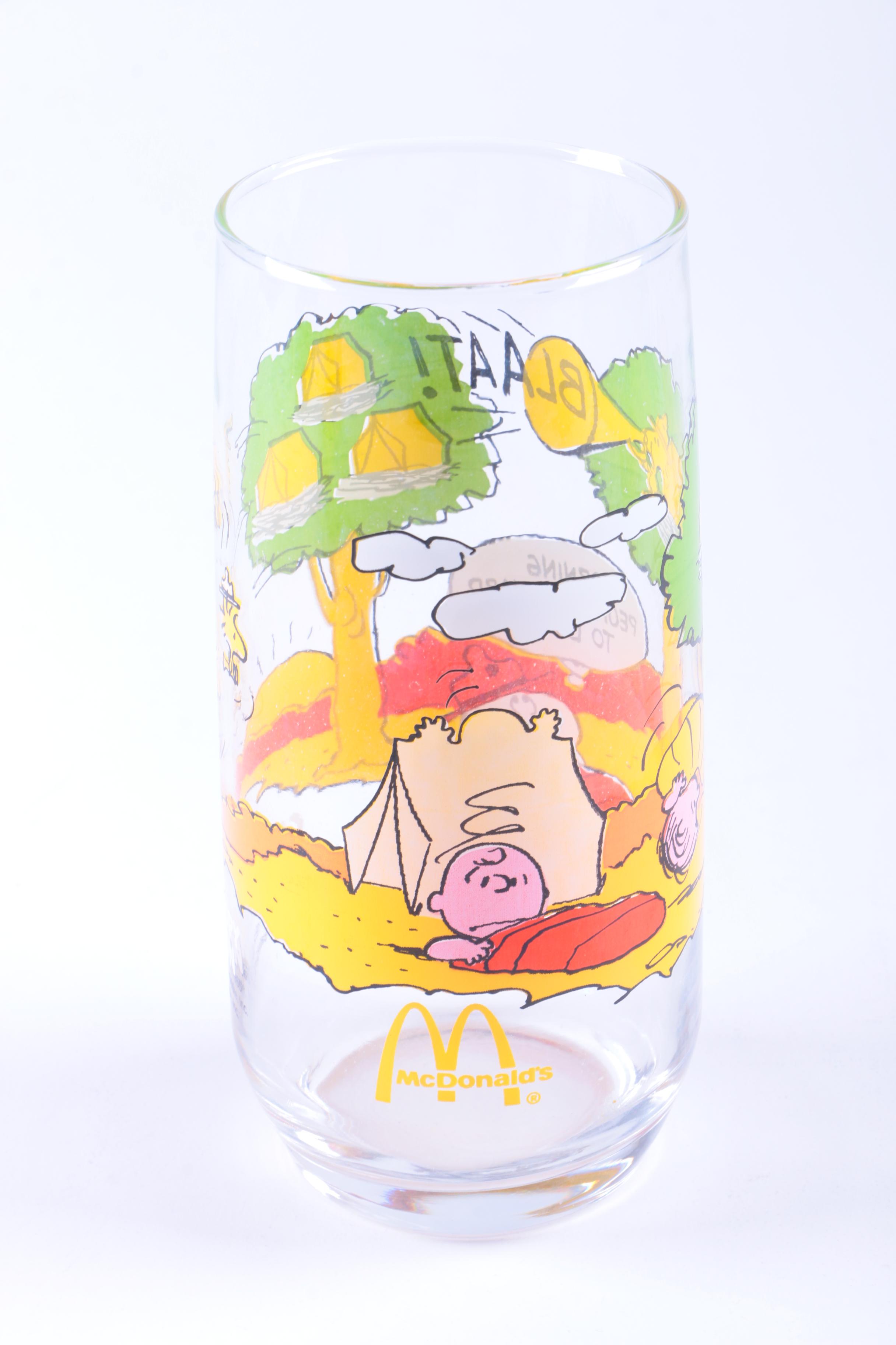 McDonald's "Camp Snoopy Collection" Glassware