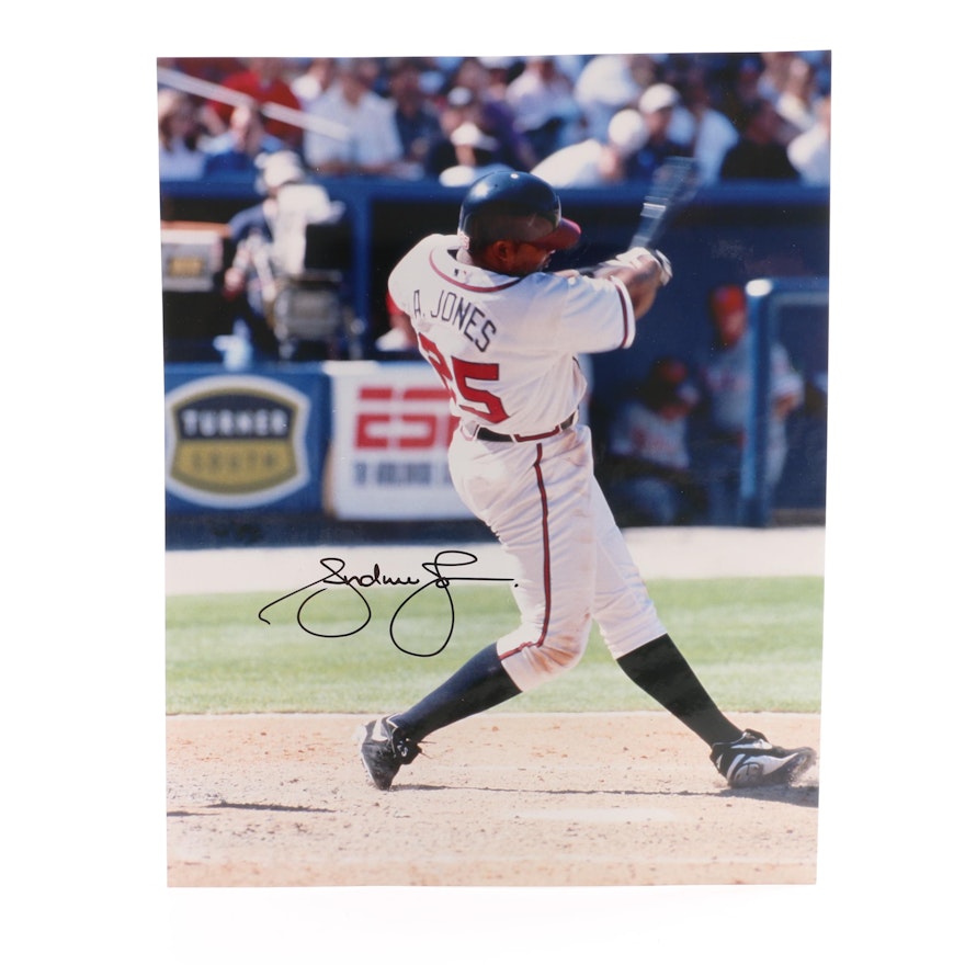 Andruw Jones Autographed Photo