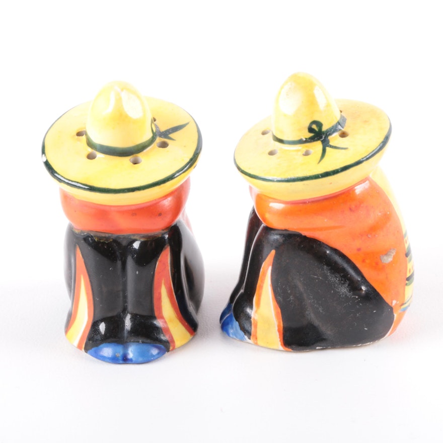 Vintage Ceramic Salt and Pepper Shakers