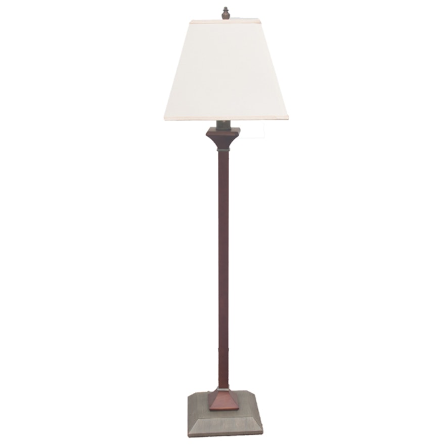 Wooden Floor Lamp