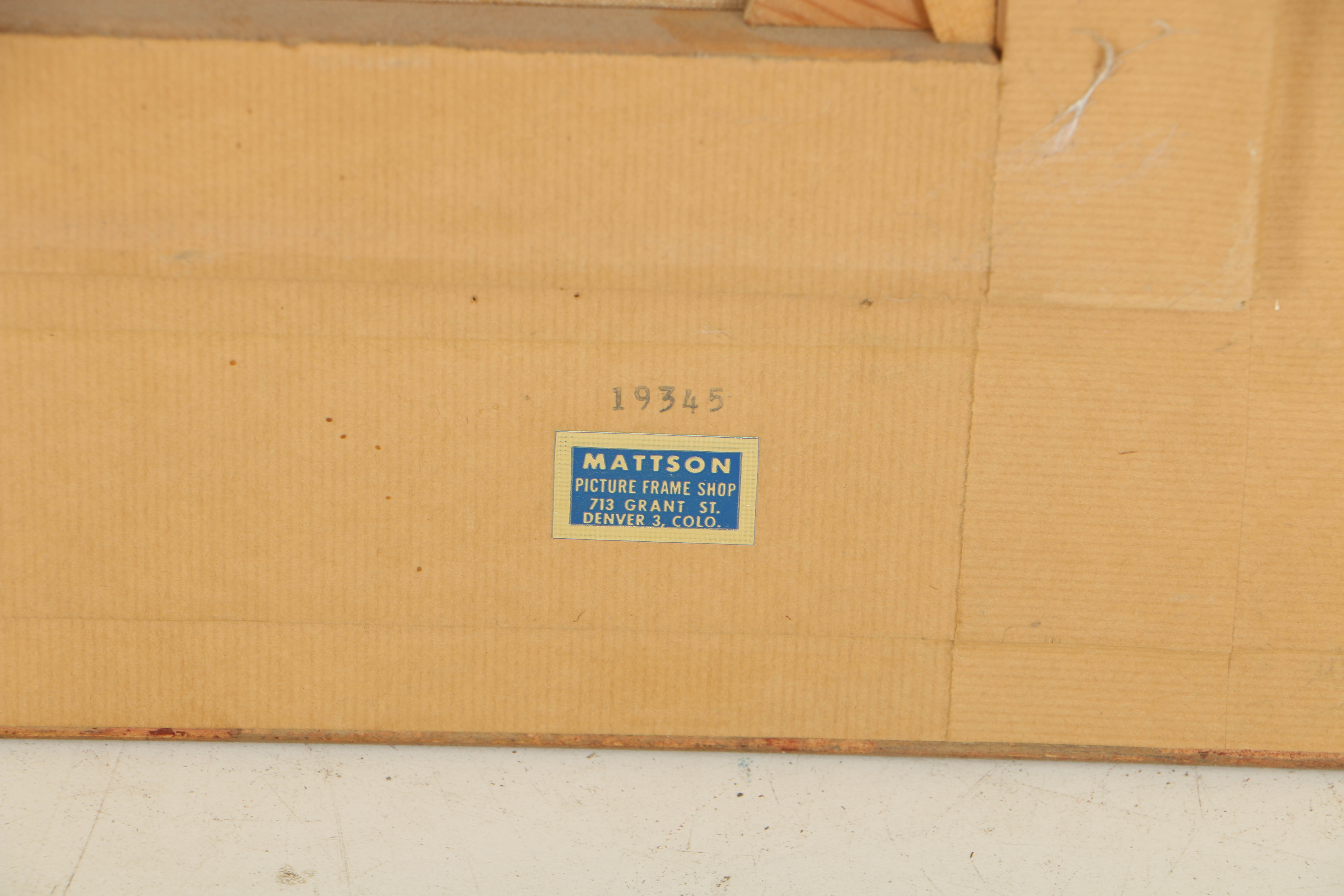 Ernst Carl Walter Retzlaff Oil Painting on Canvas of Swiss Alps Landscape