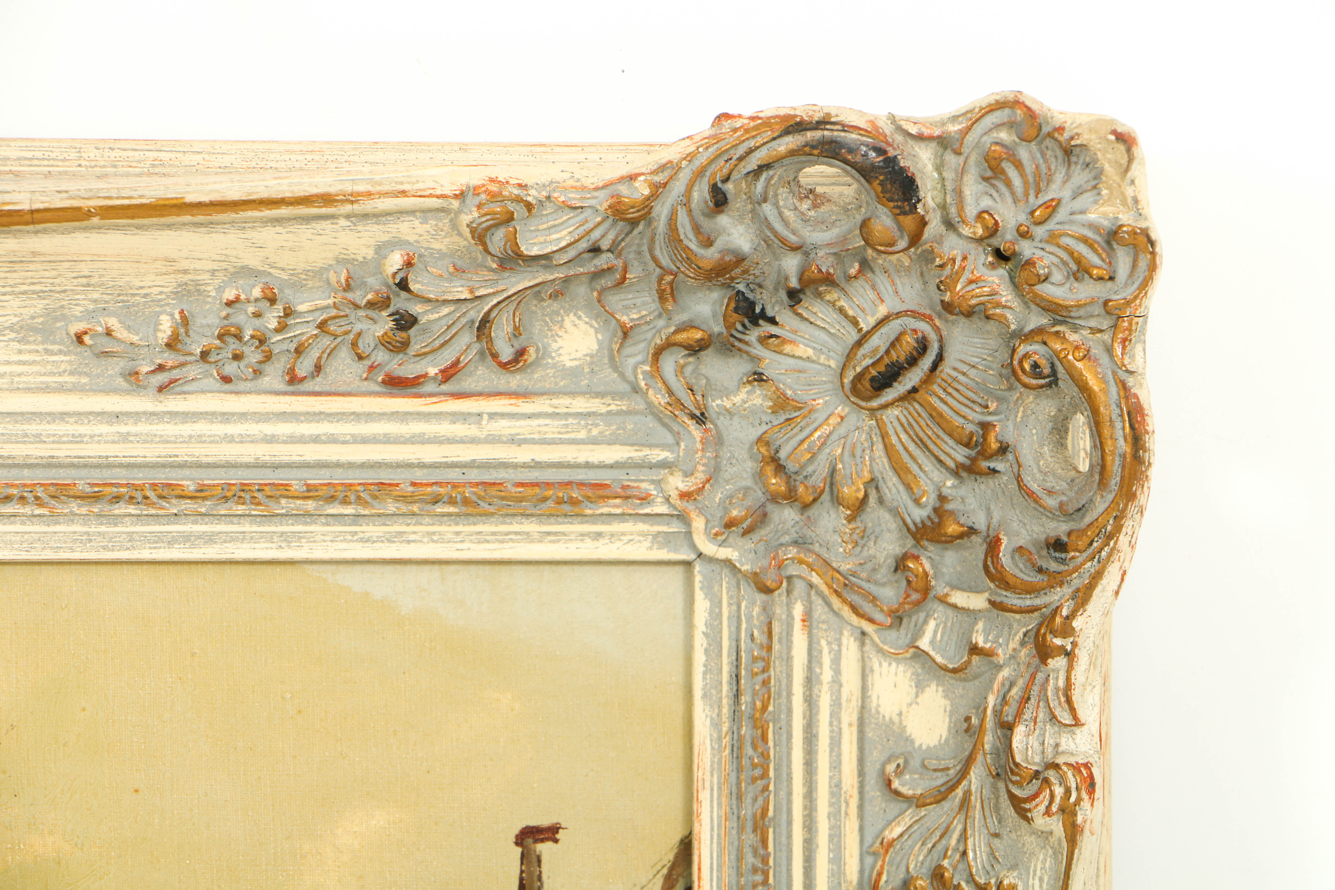 Gayer Oil Painting on Canvas of Parisian Street Scene