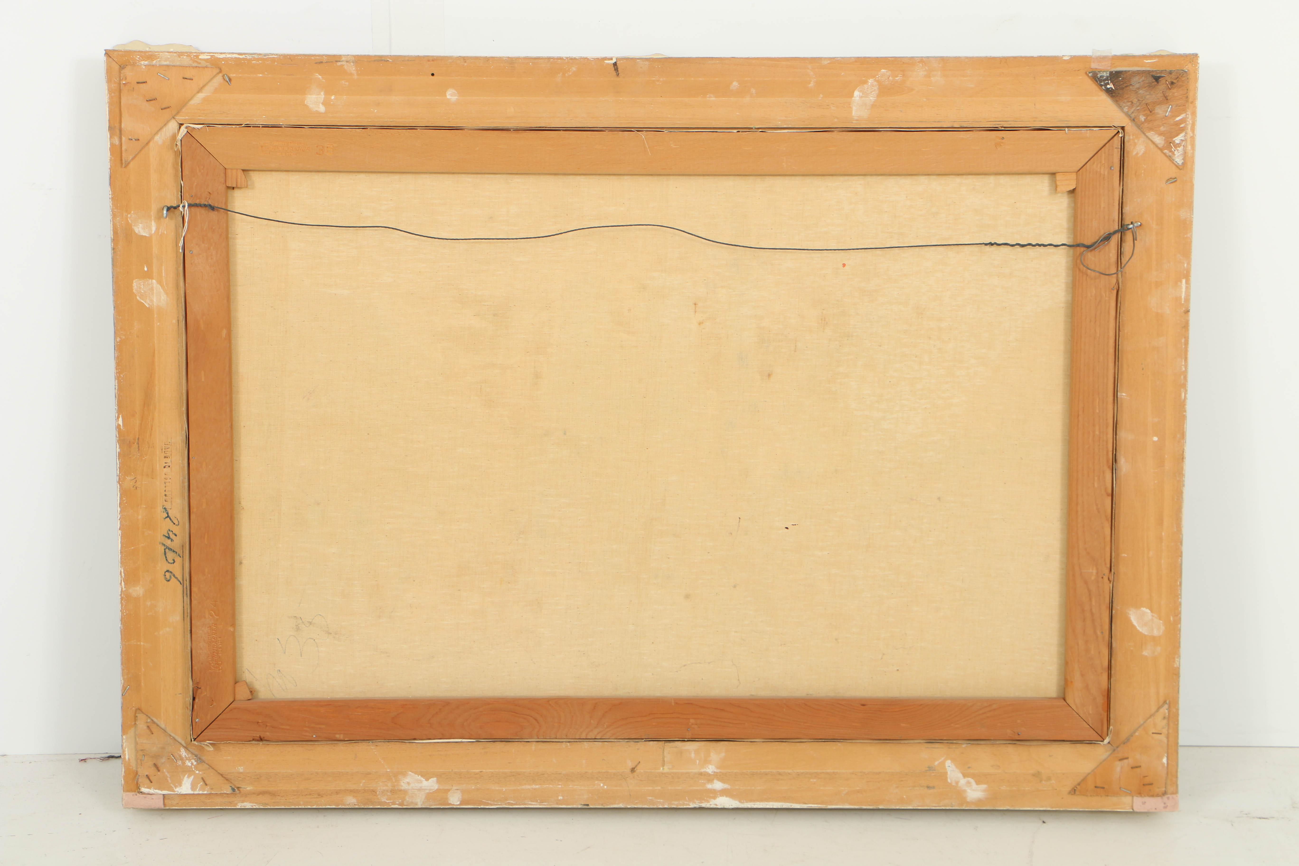 Gayer Oil Painting on Canvas of Parisian Street Scene