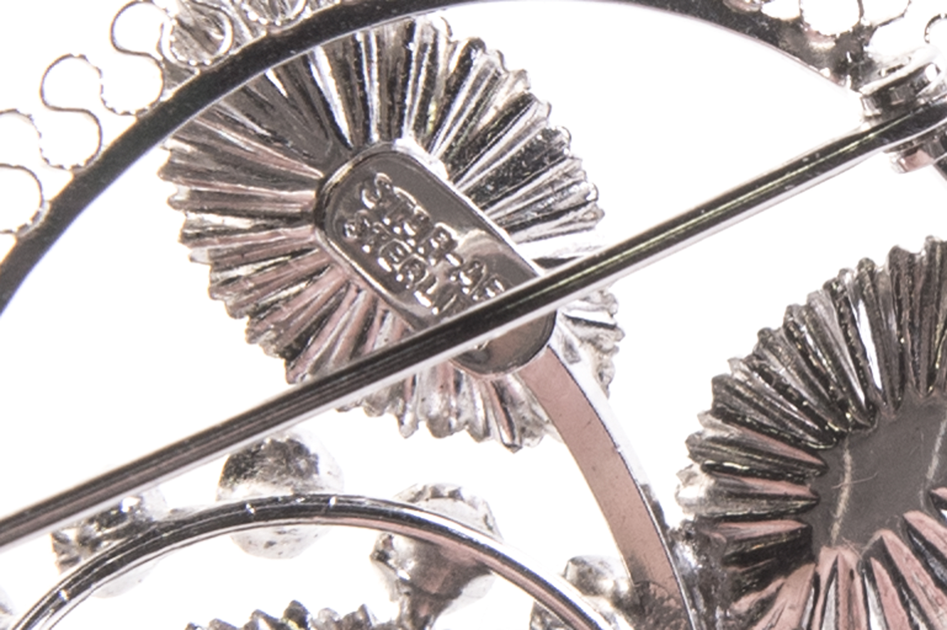 Sterling Silver and Crystal Demi Parure