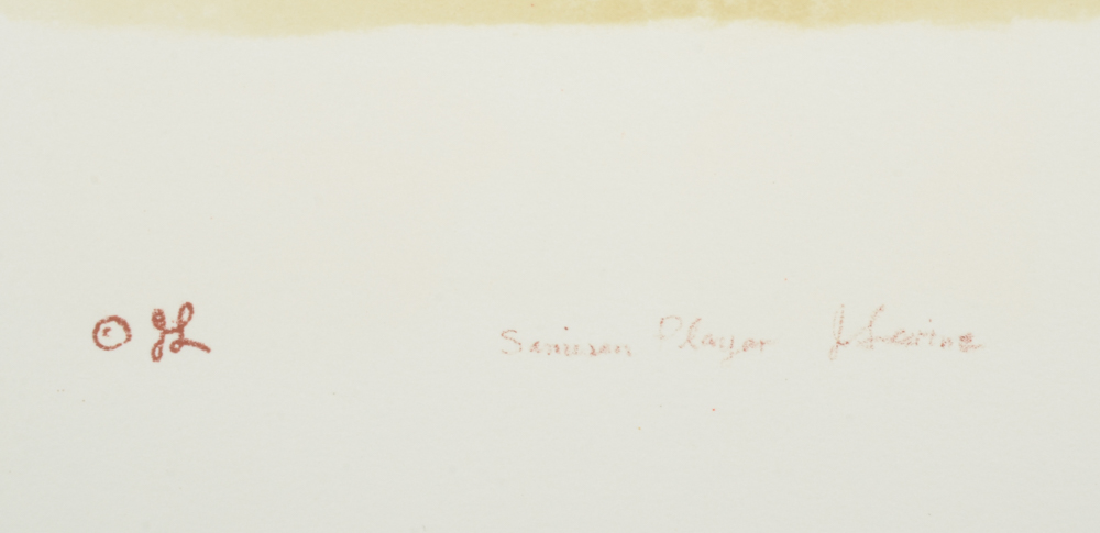 Jack Levine and James A. Michener Signed Limited Edition Folio "Facing East"