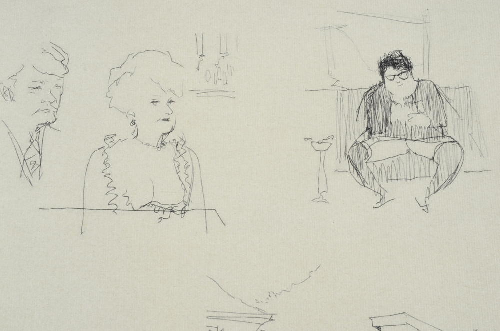 Jack Levine and James A. Michener Signed Limited Edition Folio "Facing East"