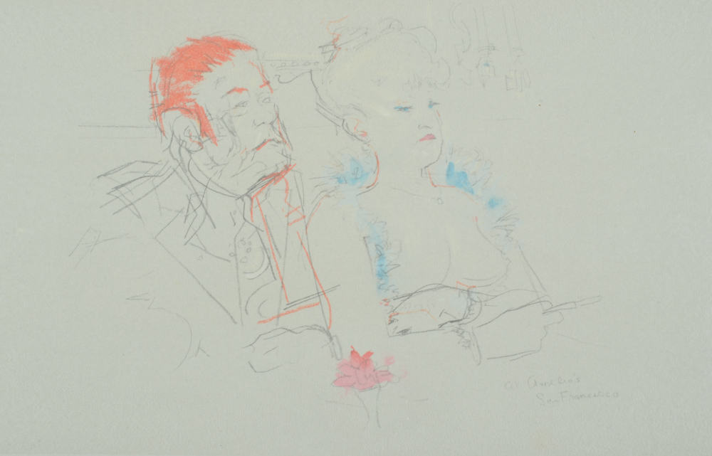 Jack Levine and James A. Michener Signed Limited Edition Folio "Facing East"