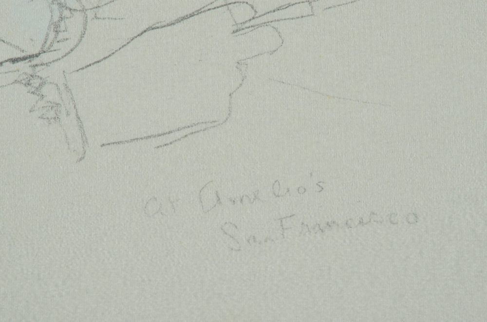 Jack Levine and James A. Michener Signed Limited Edition Folio "Facing East"