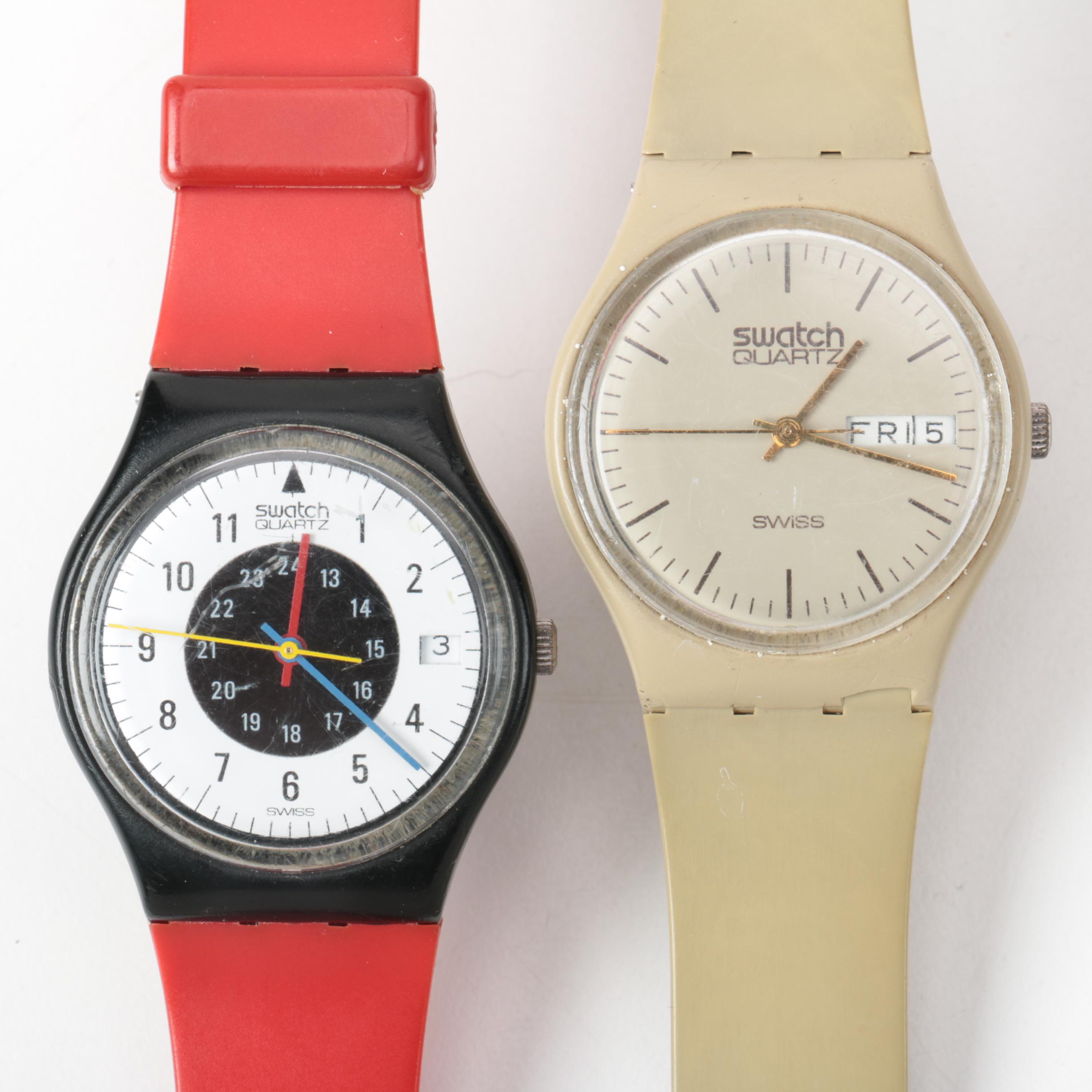 Pair of Swatch Analog Watches