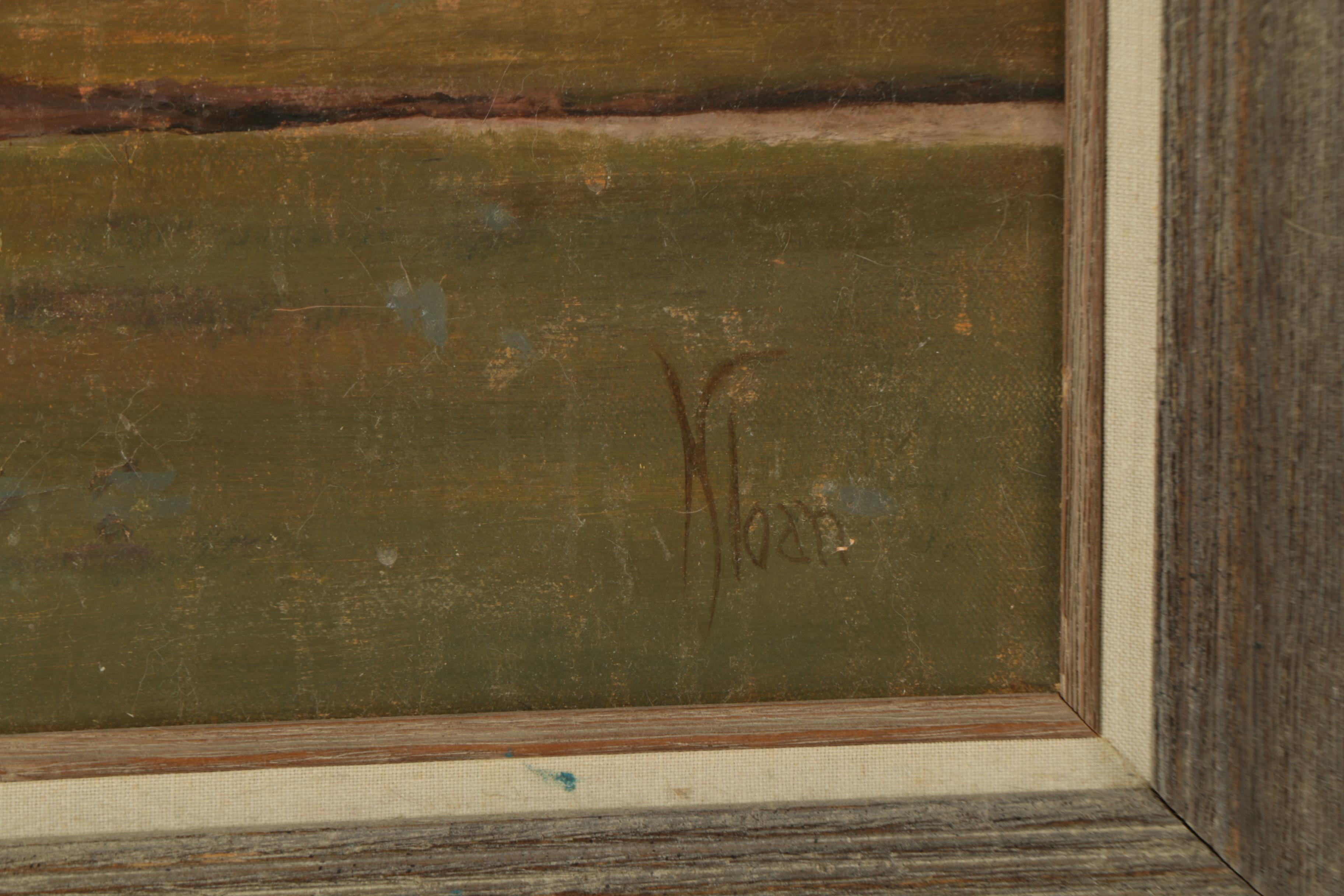 Kloan Oil Painting of a Landscape