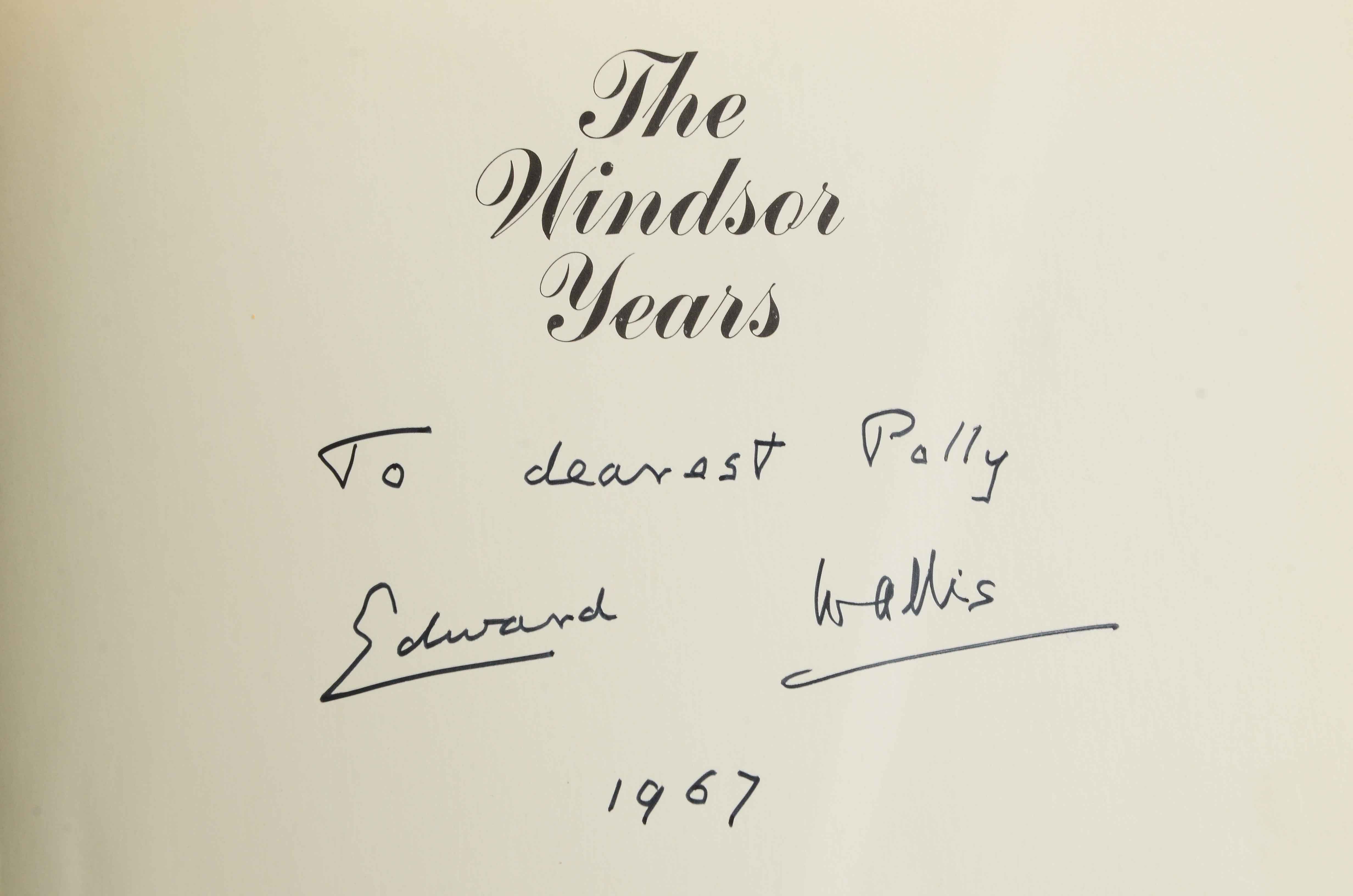 "The Windsor Years" Signed by Edward VIII and Wallis Simpson