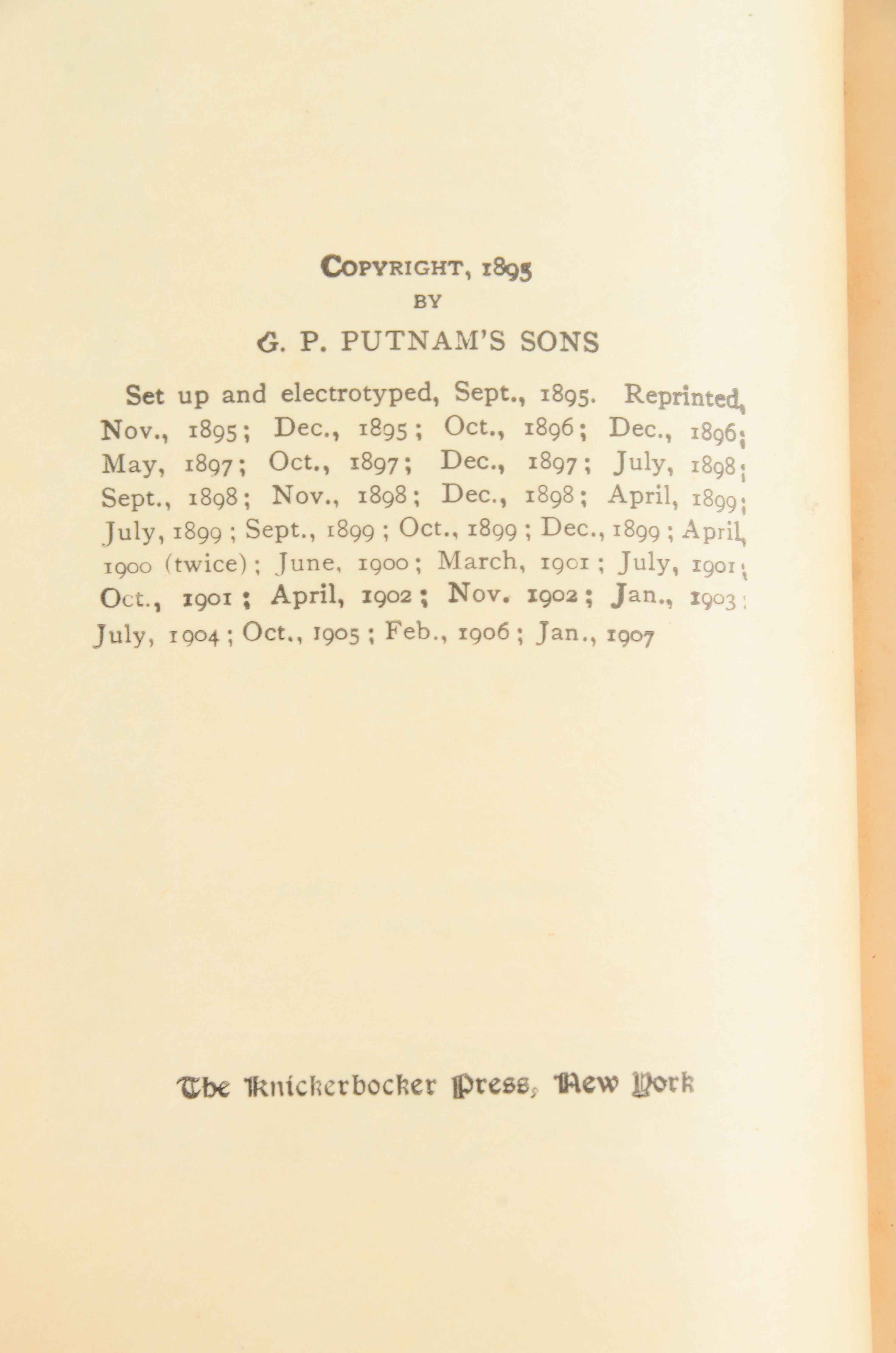 Elbert Hubbard Signed "Little Journeys" 1907