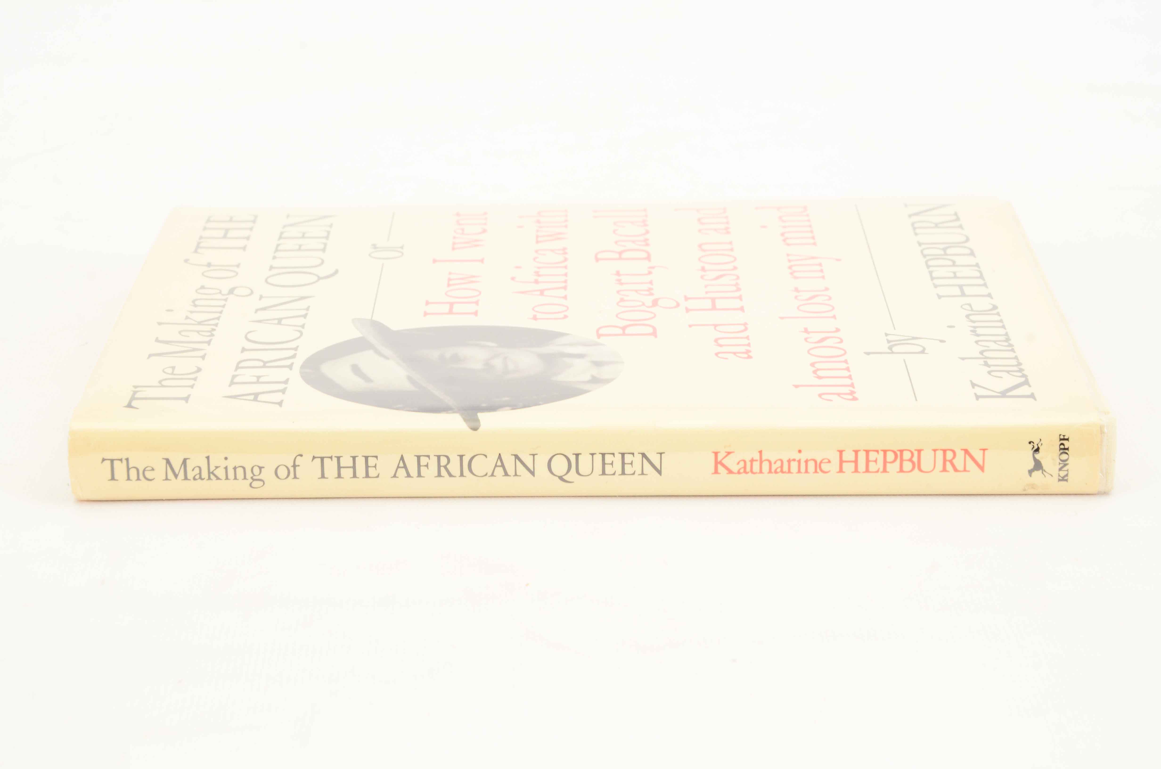 Signed Katherine Hepburn "The Making of the African Queen"