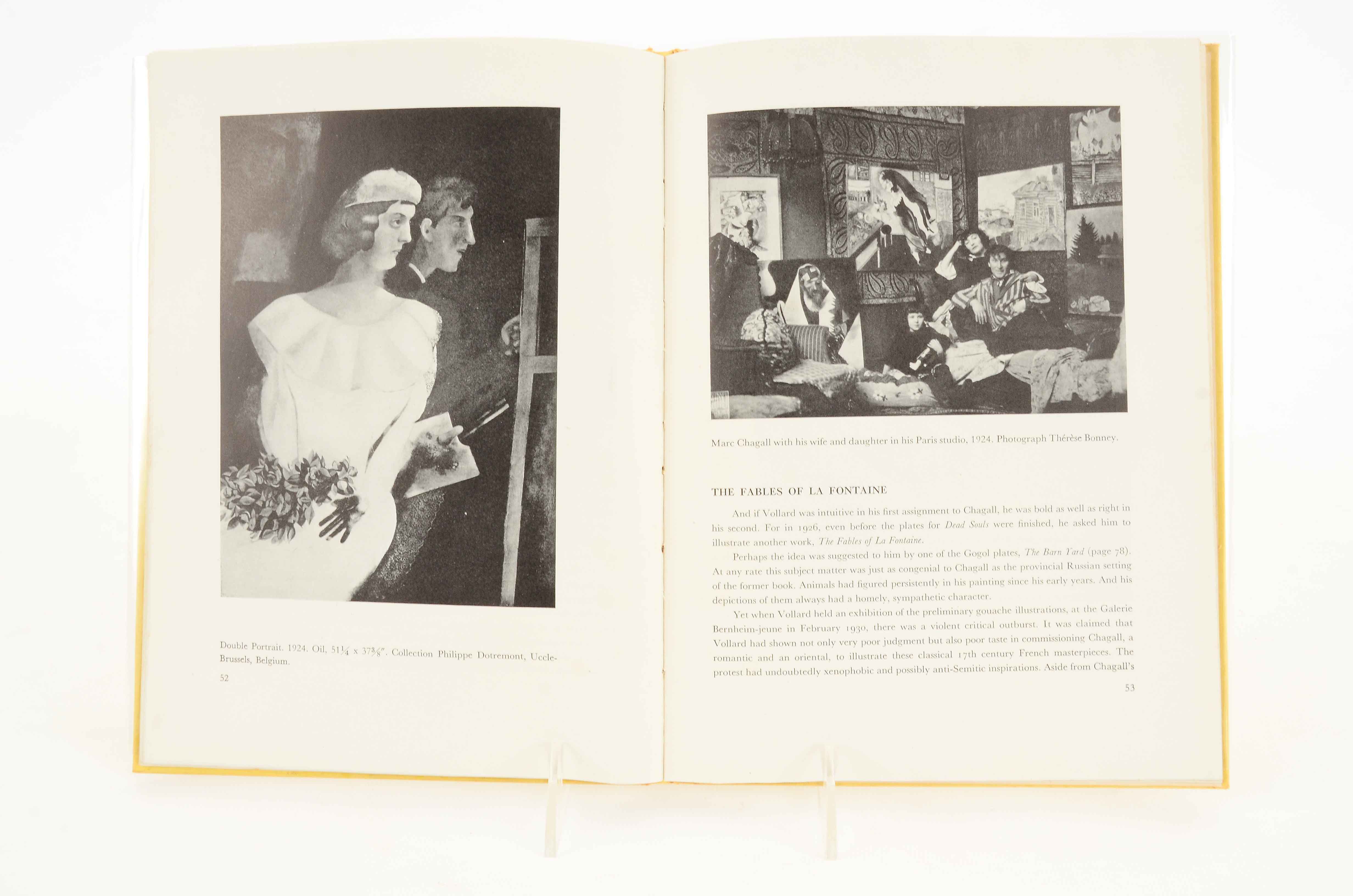 1946 Signed Marc Chagall Art Book