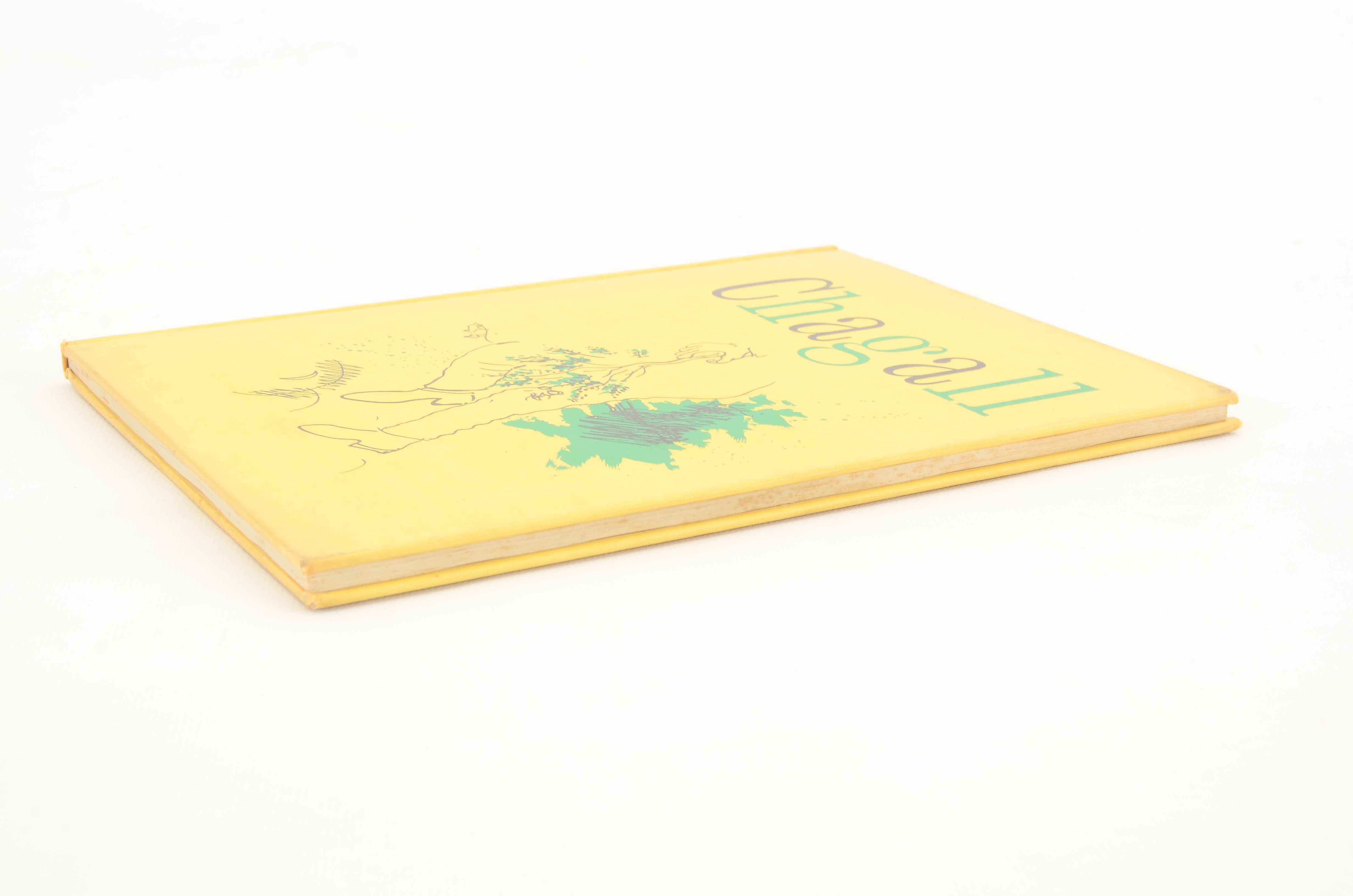 1946 Signed Marc Chagall Art Book