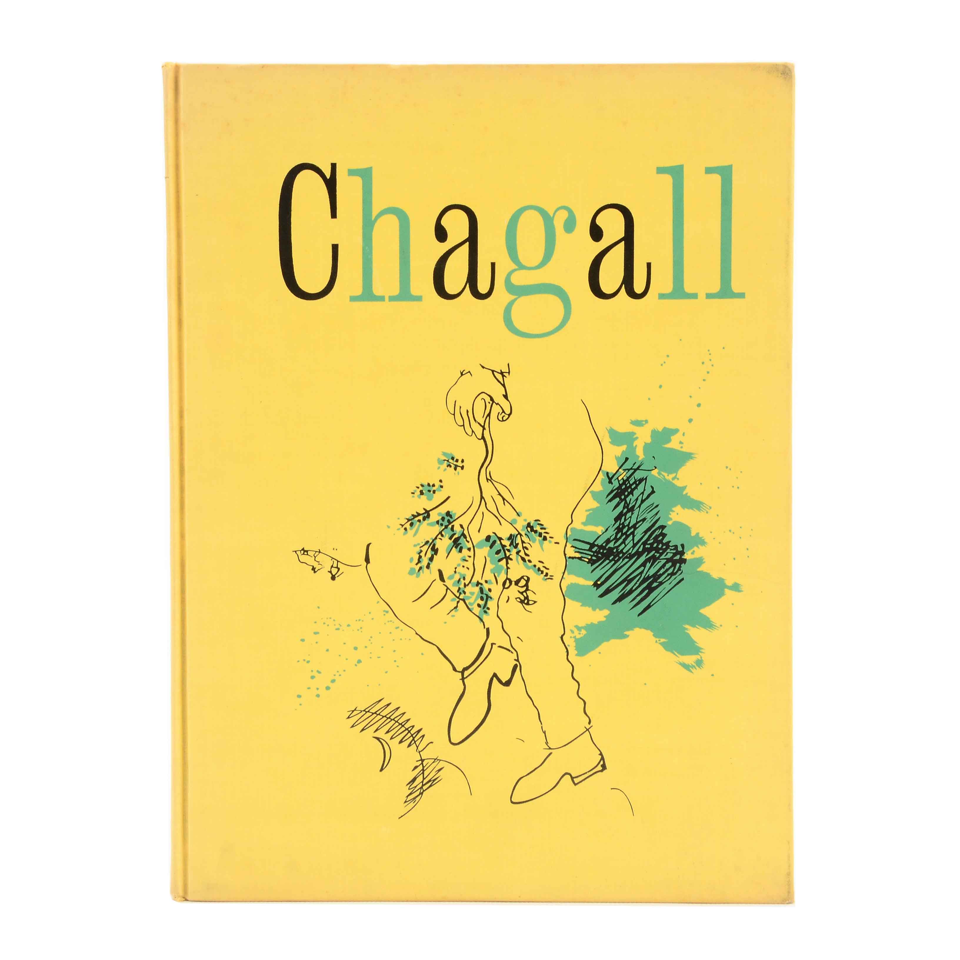 1946 Signed Marc Chagall Art Book