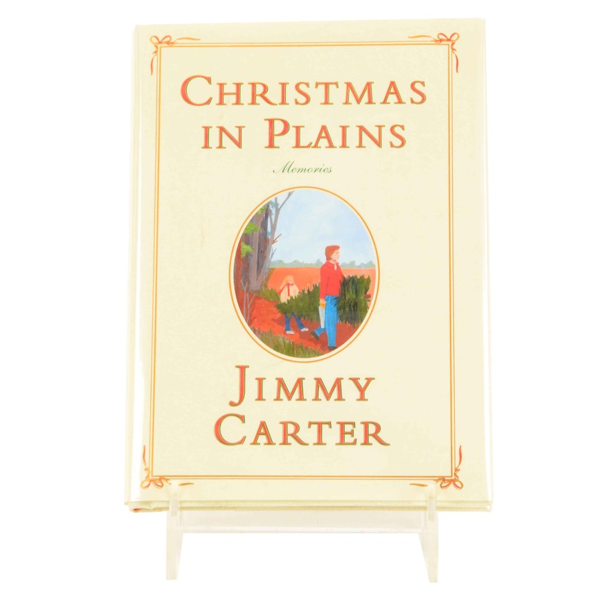 Signed "Christmas in Plains" by Jimmy Carter