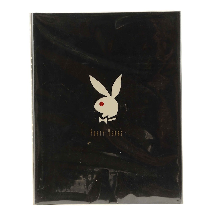 Gretchen Edgren's "The Playboy Book: Forty Years" Signed by Hugh Hefner
