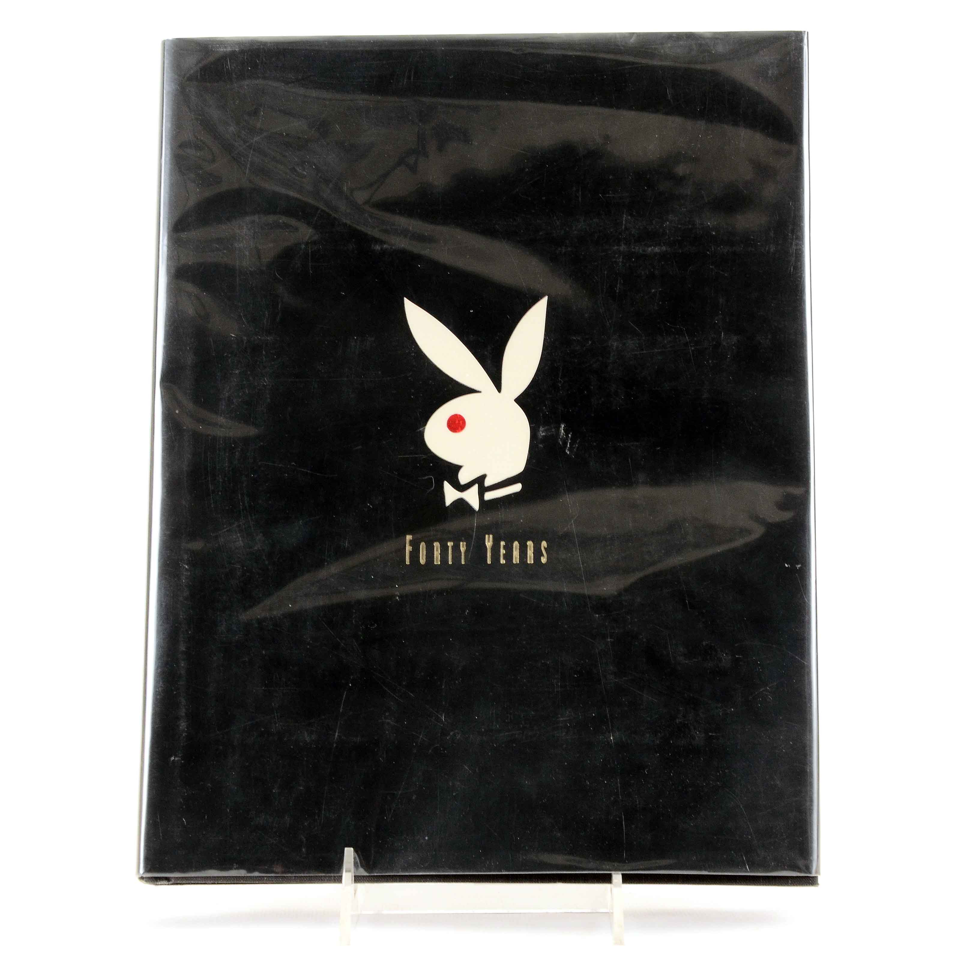Gretchen Edgren's "The Playboy Book: Forty Years" Signed by Hugh Hefner