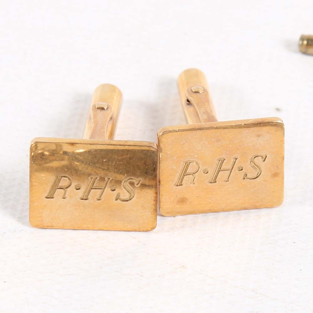 Vintage Men's Monogrammed Accessories