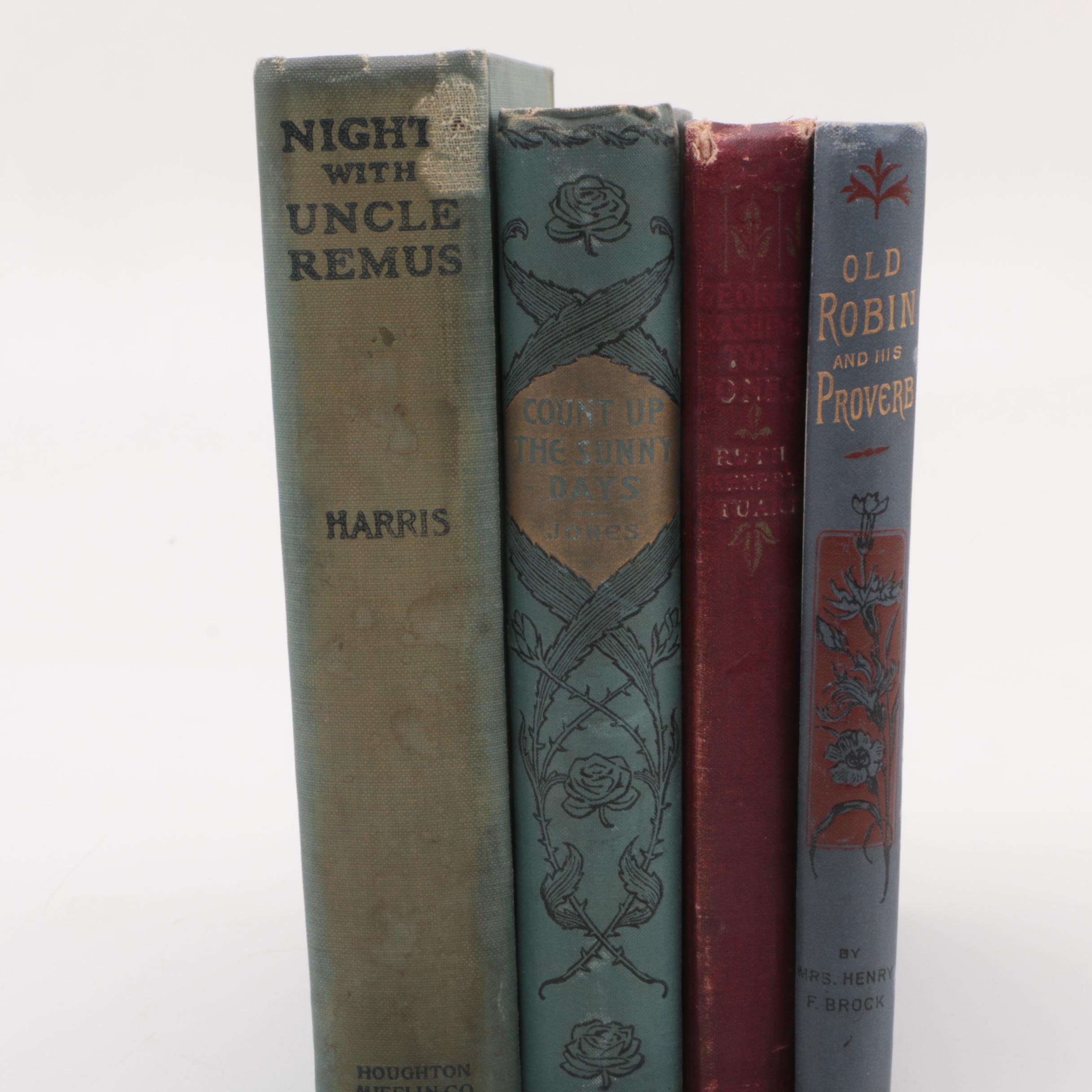 Vintage Books Including "Uncle Remus" Stories