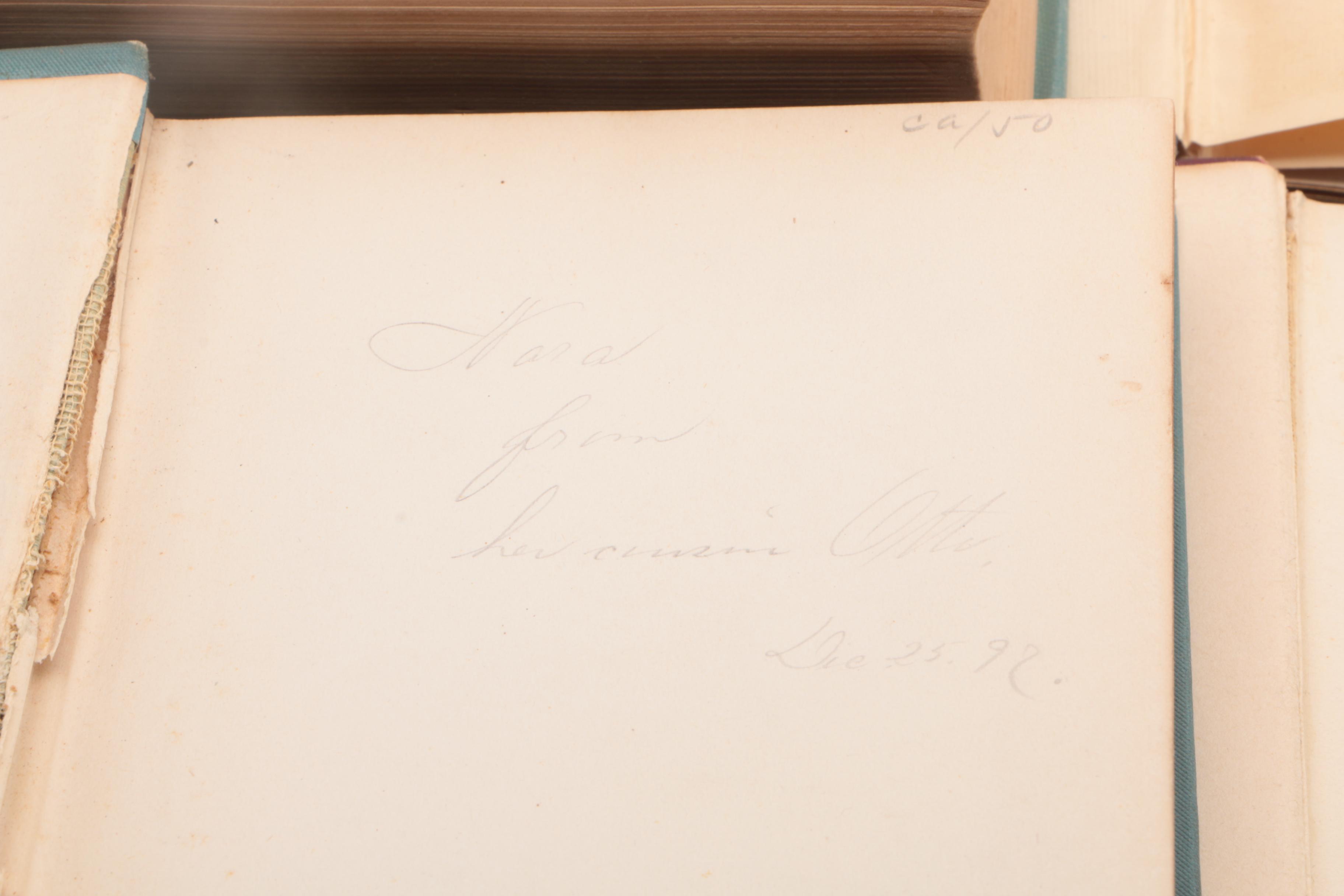 Vintage Books Including "Uncle Remus" Stories